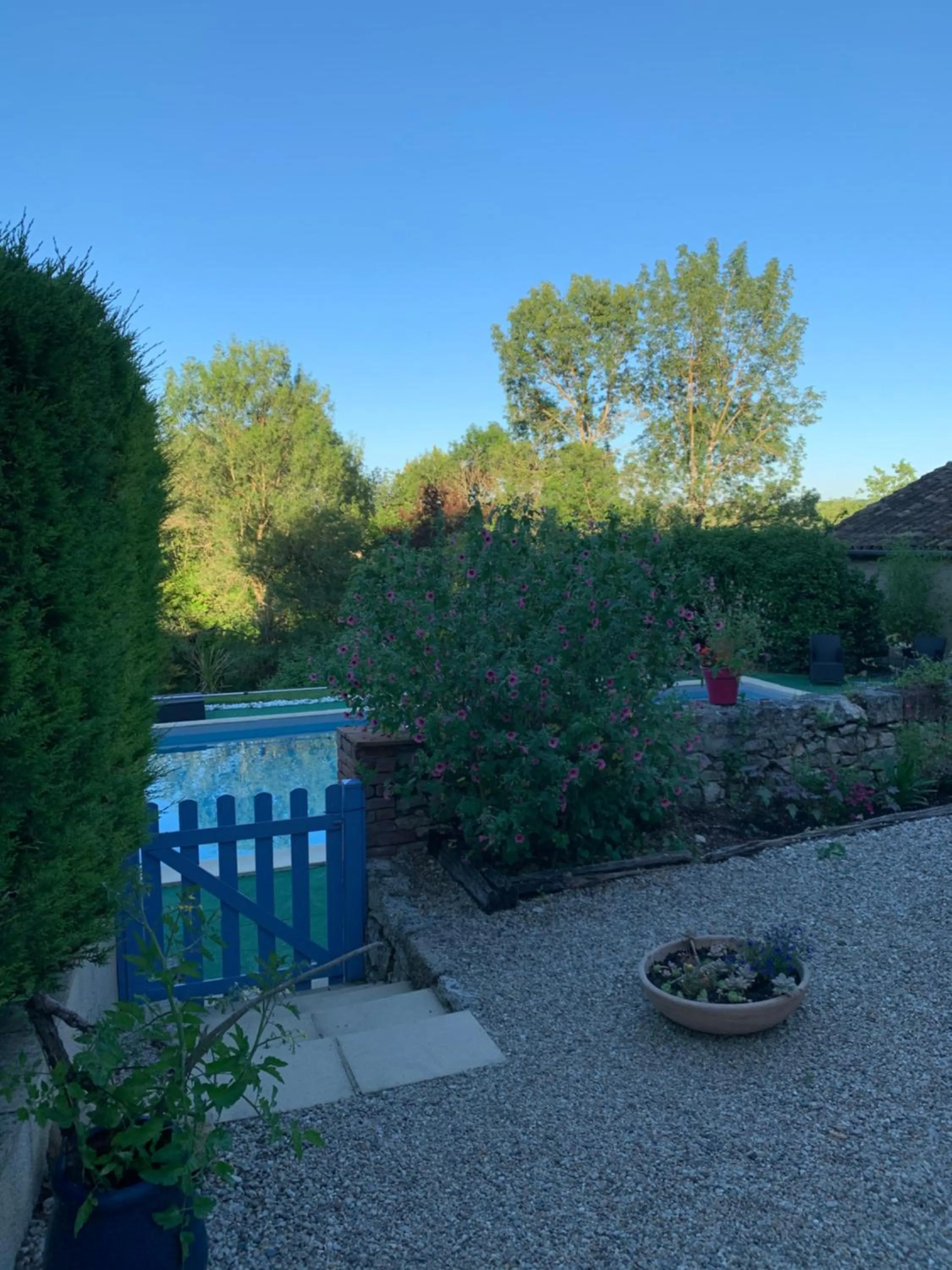 Pool view in MAISON BEAUMONT