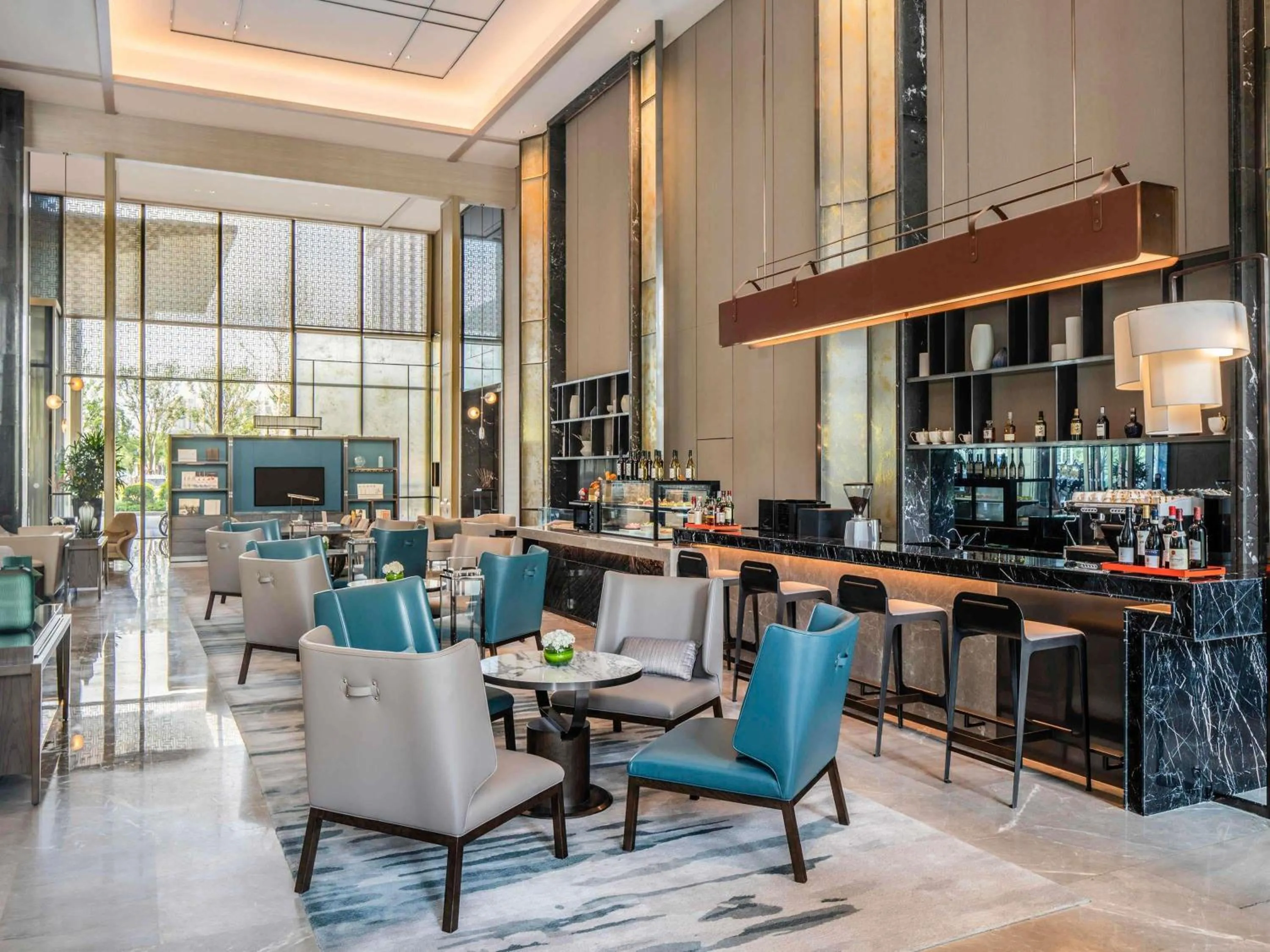 Lounge or bar in Pullman Jiaxing Pinghu Excellence