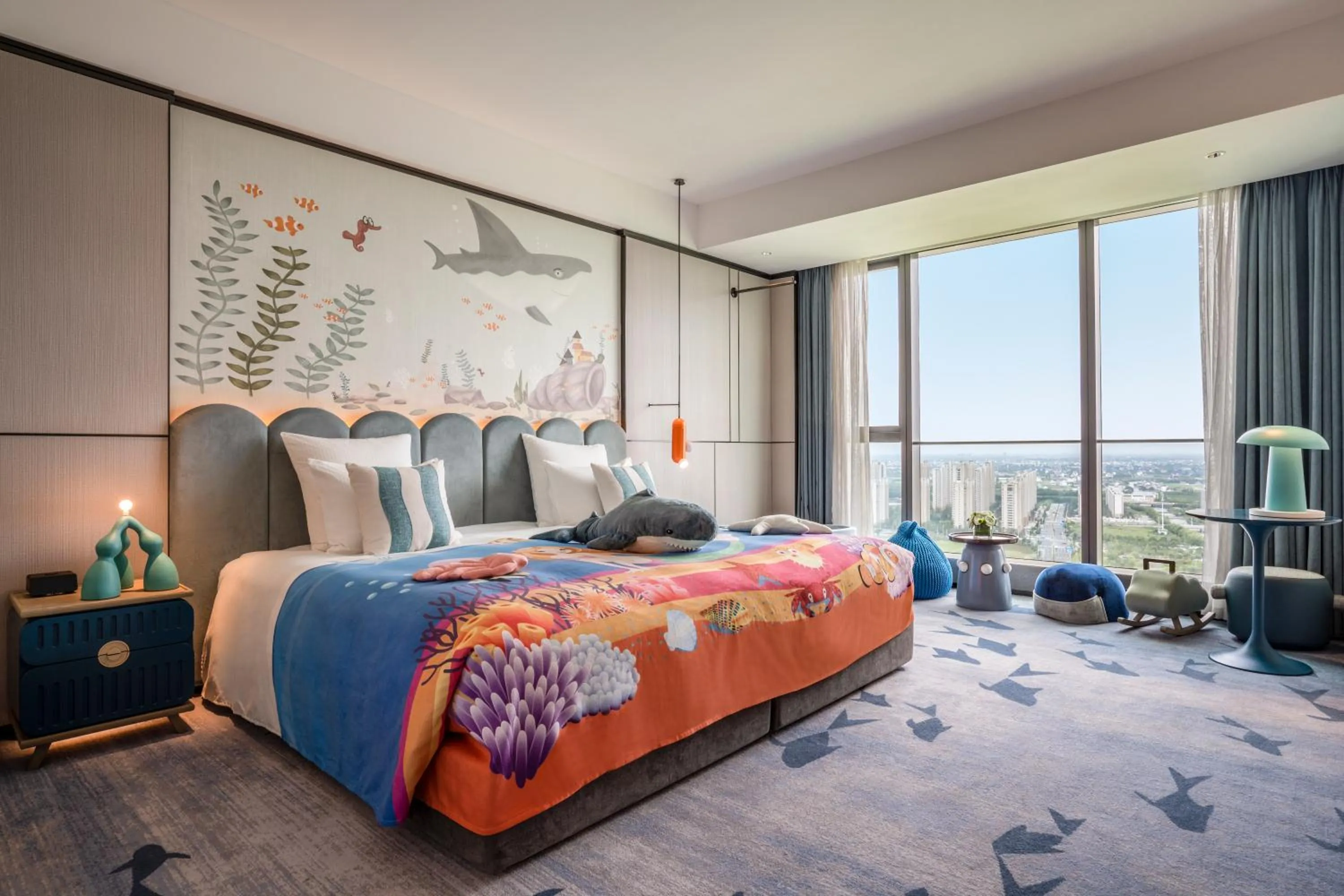 Photo of the whole room, Bed in Pullman Jiaxing Pinghu Excellence