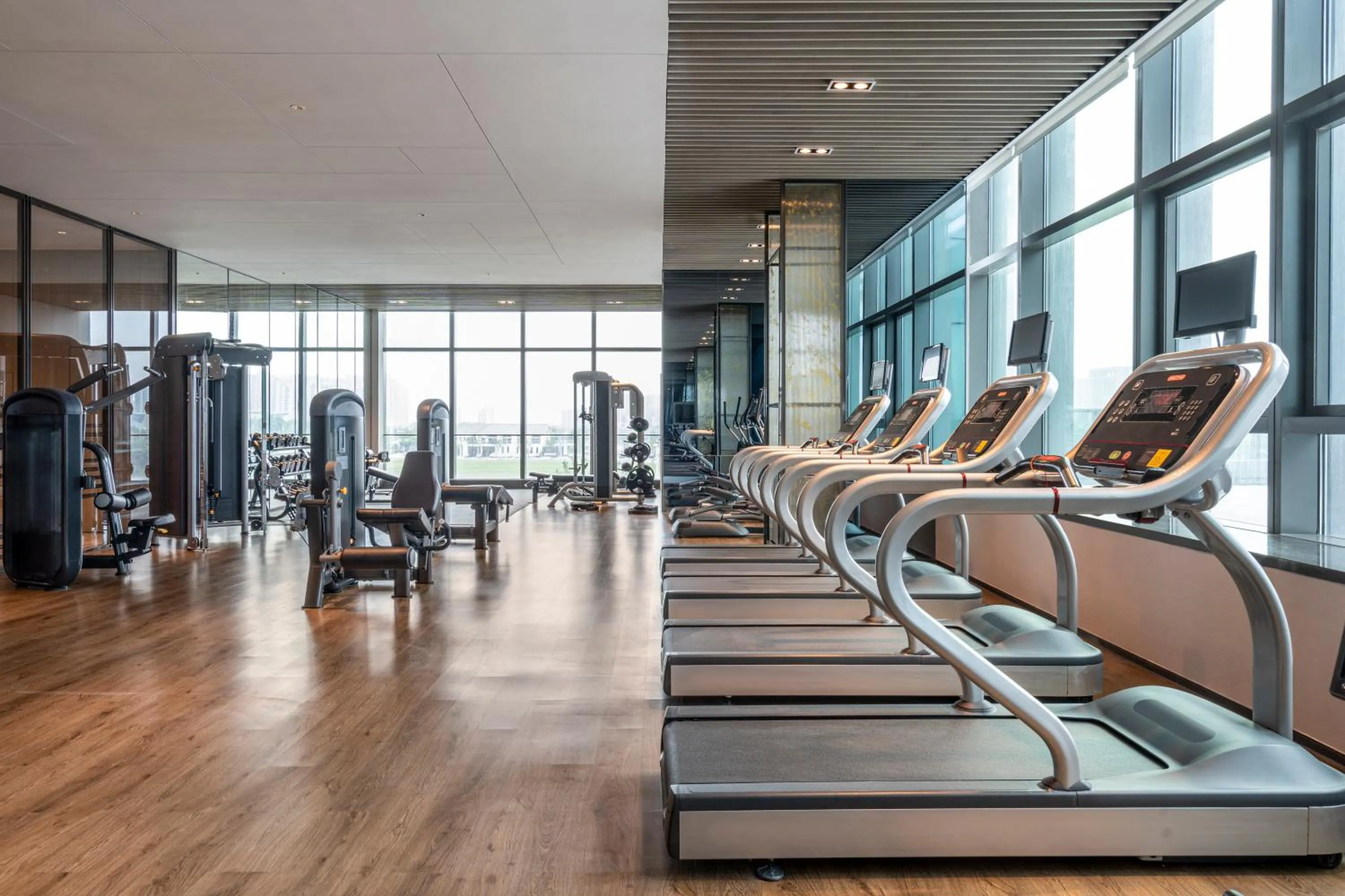 Fitness centre/facilities in Pullman Jiaxing Pinghu Excellence