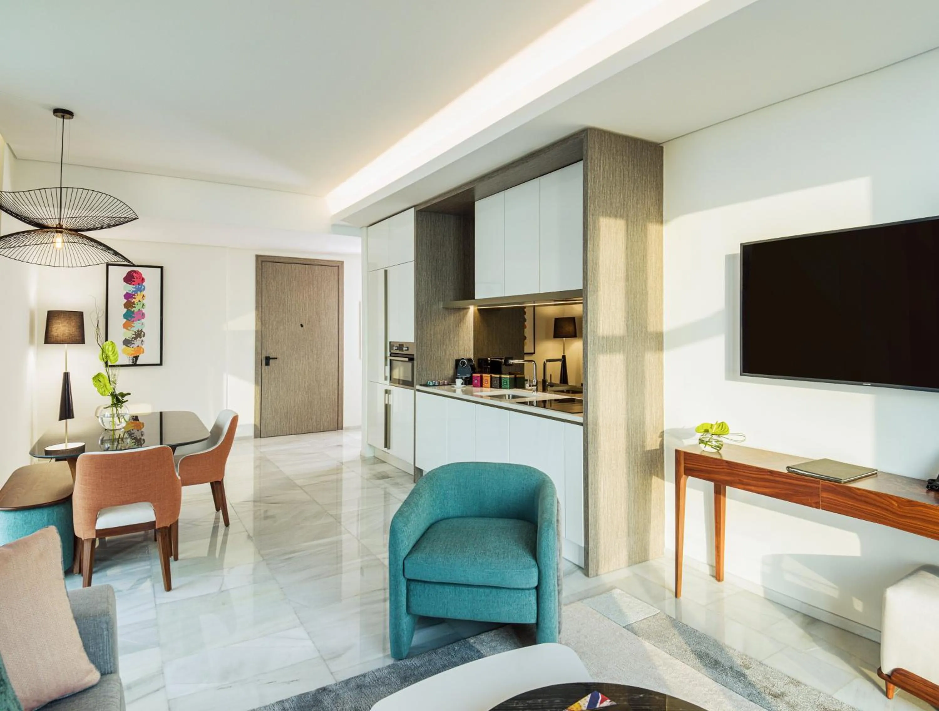 Photo of the whole room in Th8 Palm Dubai Beach Resort, Vignette Collection by IHG