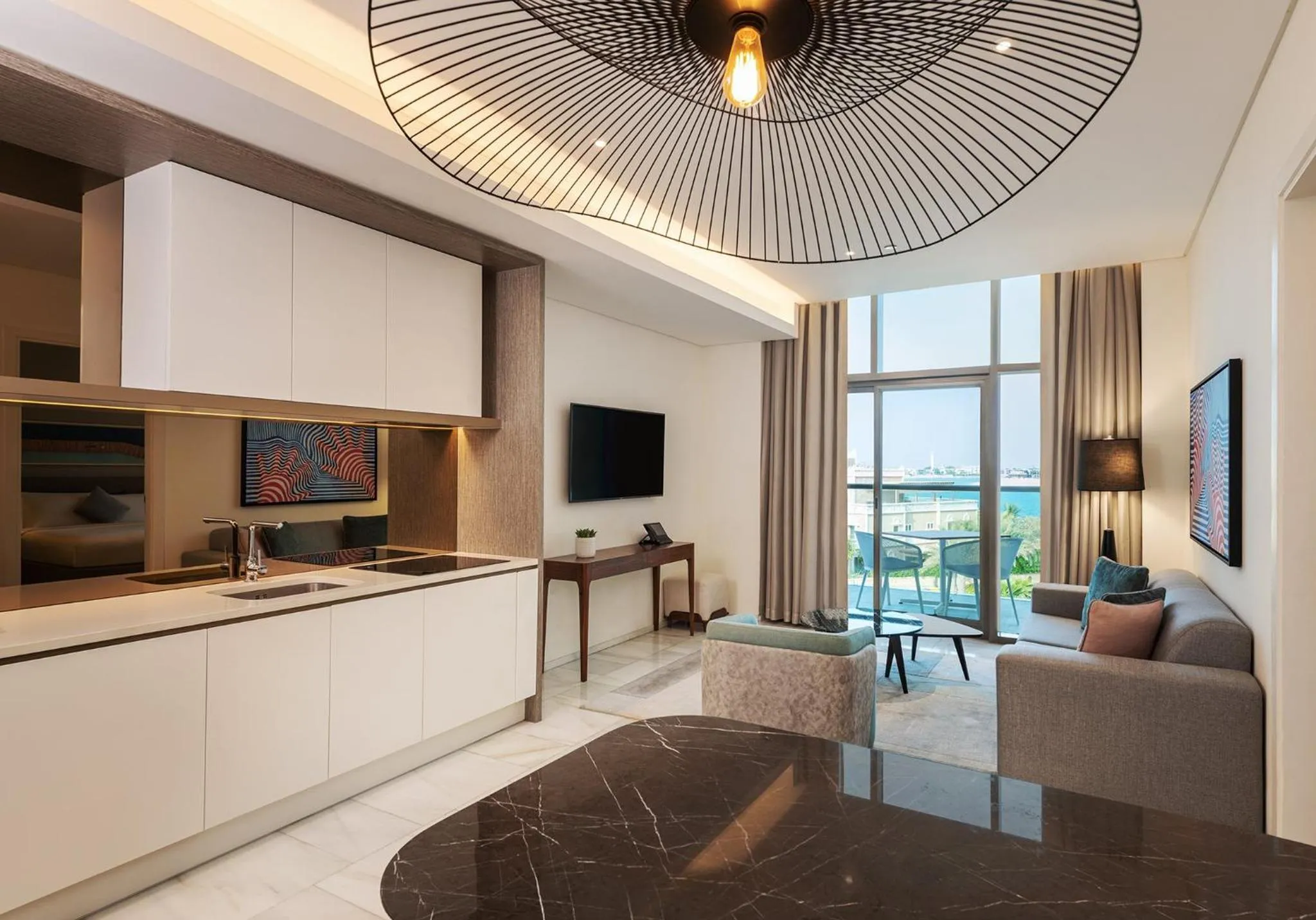 Photo of the whole room in Th8 Palm Dubai Beach Resort Vignette Collection, an IHG hotel