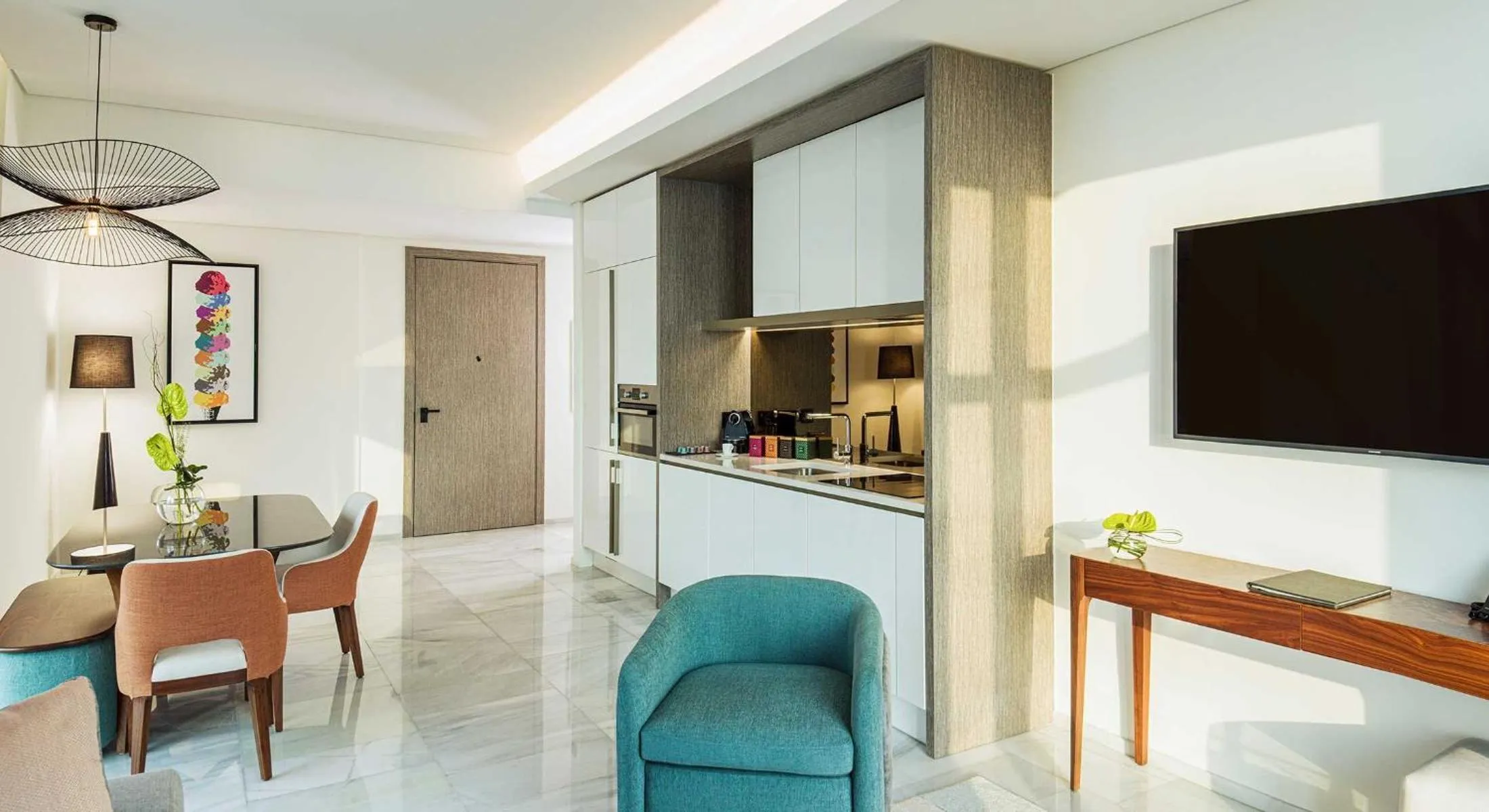 Photo of the whole room in Th8 Palm Dubai Beach Resort, Vignette Collection by IHG