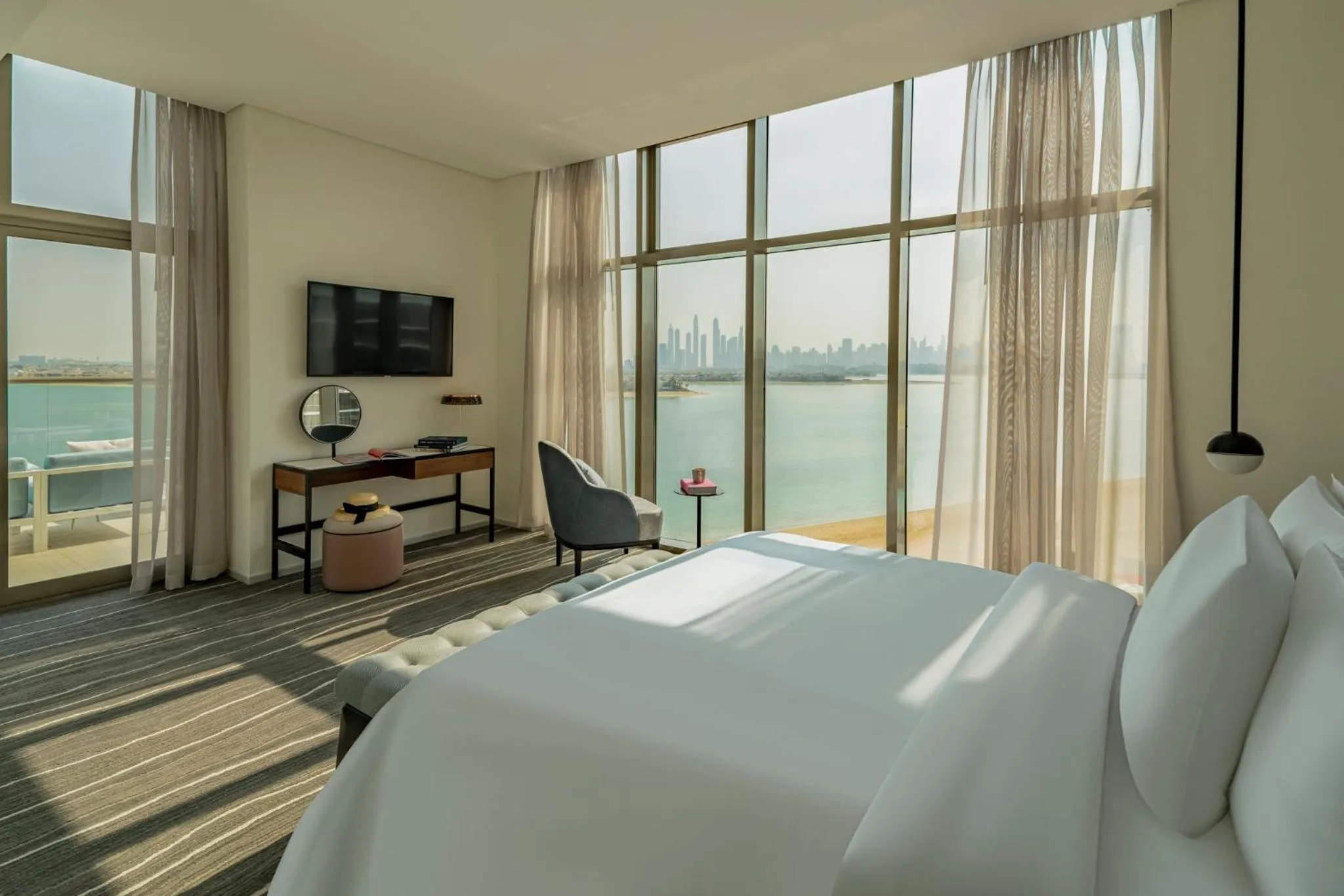 Photo of the whole room, Bed in Th8 Palm Dubai Beach Resort Vignette Collection, an IHG hotel