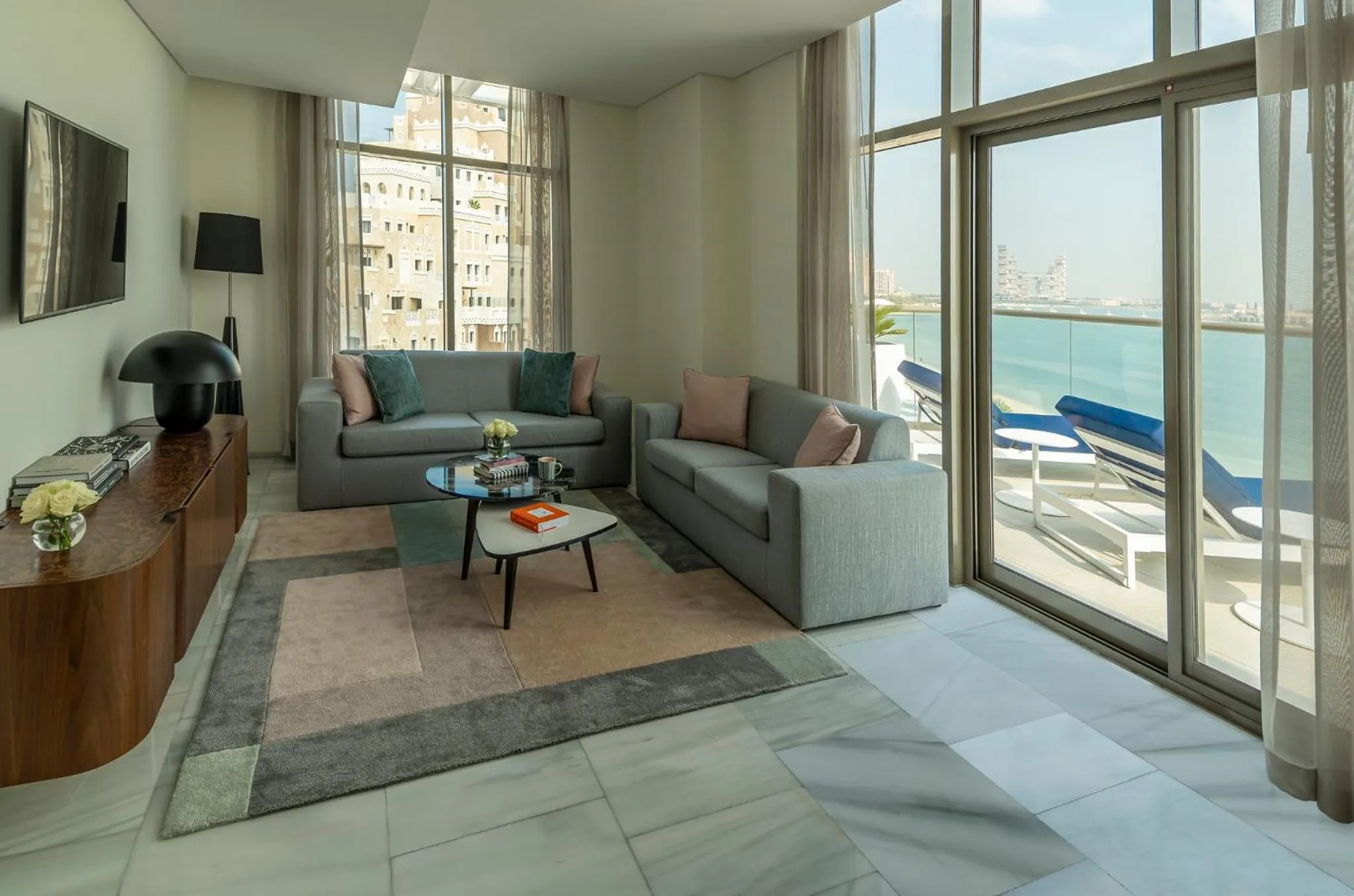 Photo of the whole room in Th8 Palm Dubai Beach Resort, Vignette Collection by IHG