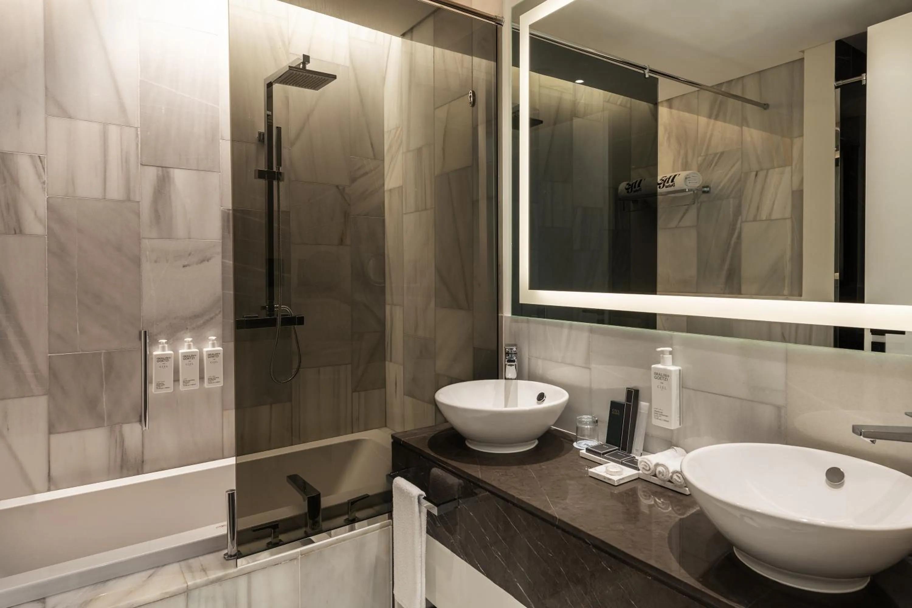 Bathroom in Th8 Palm Dubai Beach Resort Vignette Collection, an IHG hotel