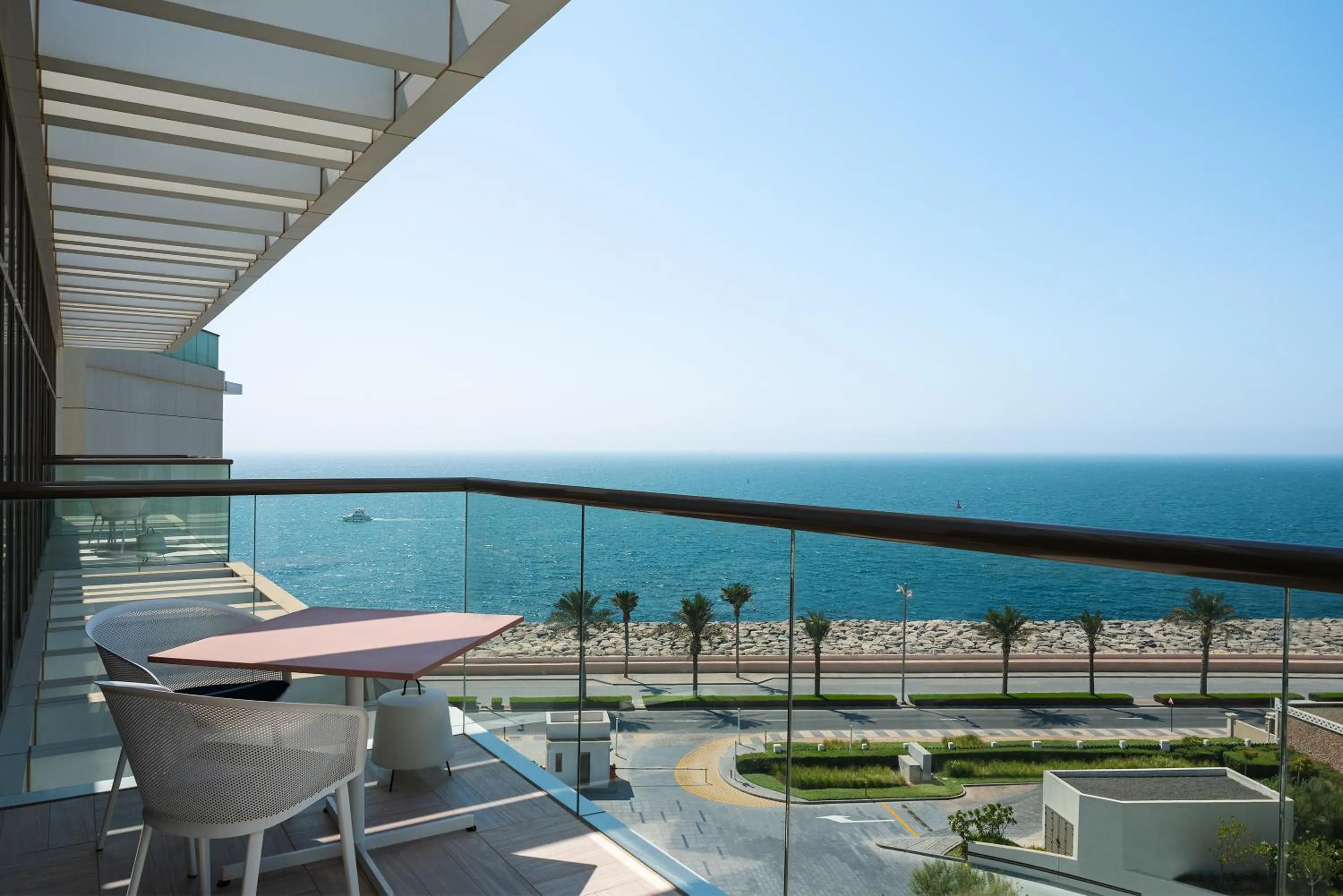 Sea view in Th8 Palm Dubai Beach Resort Vignette Collection, an IHG hotel