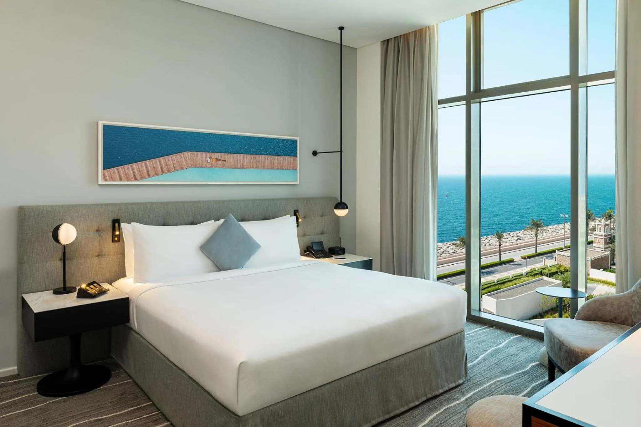 Photo of the whole room, Bed in Th8 Palm Dubai Beach Resort, Vignette Collection by IHG