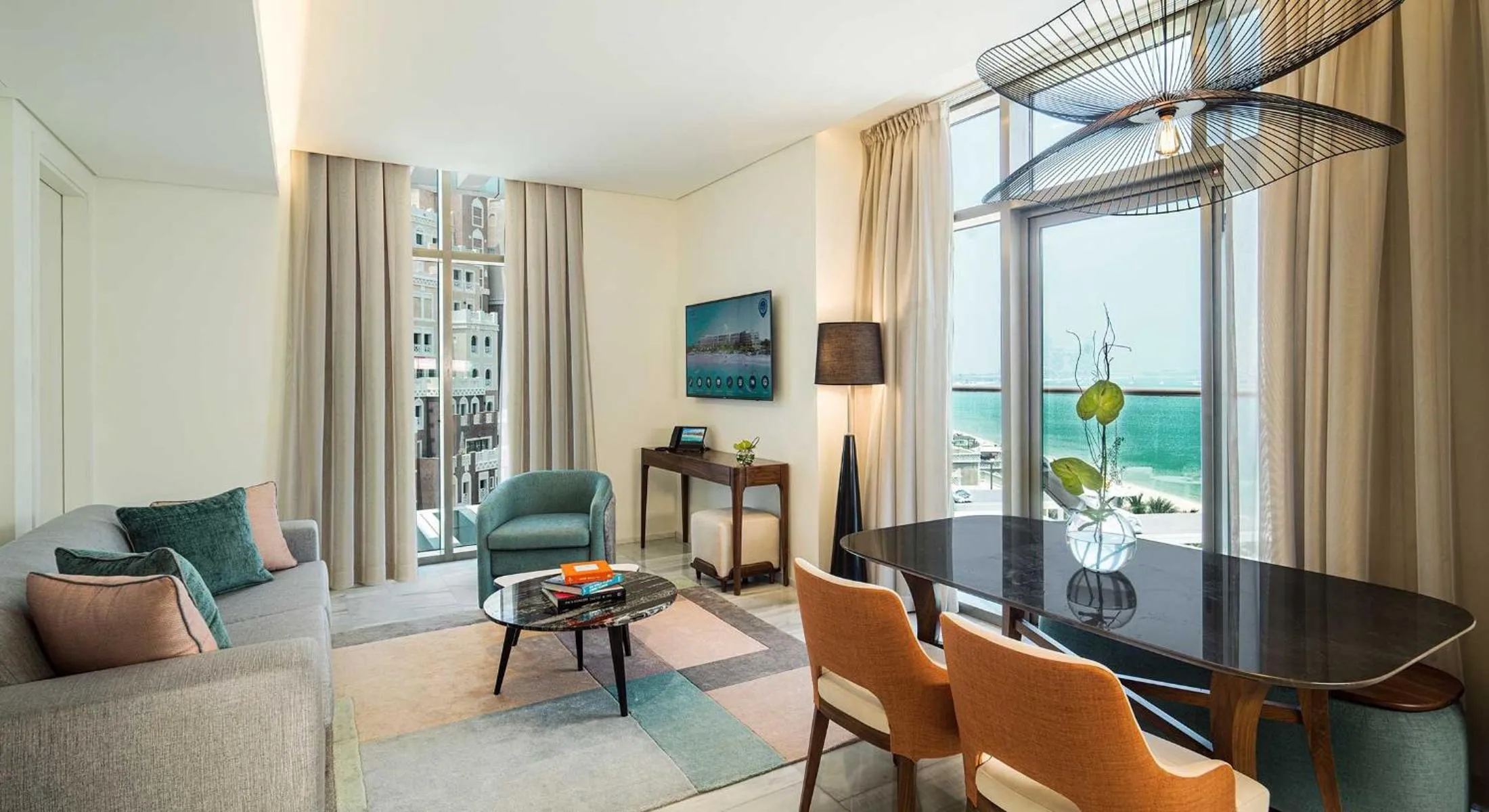 Photo of the whole room in Th8 Palm Dubai Beach Resort, Vignette Collection by IHG