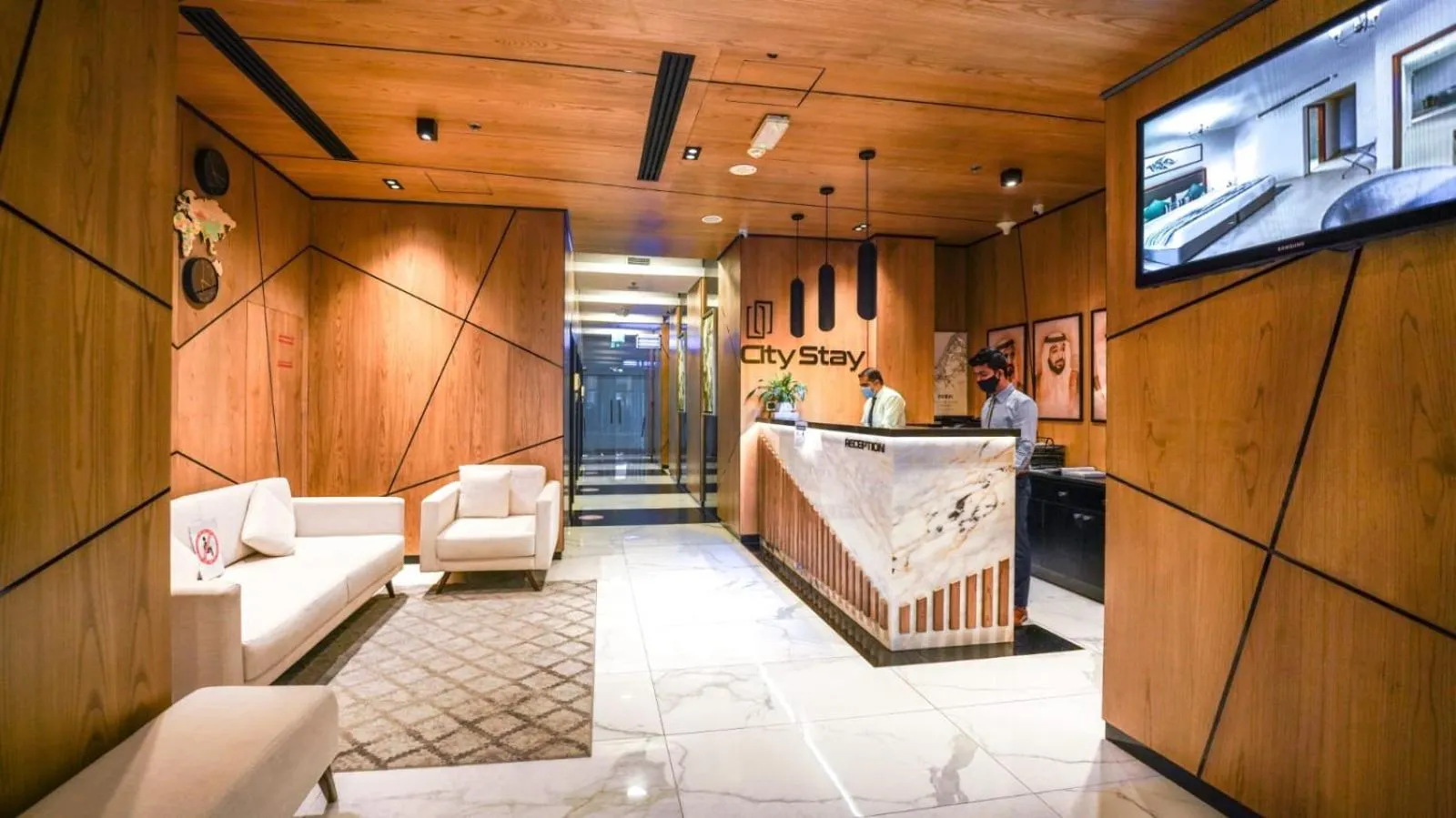 Lobby or reception in City Stay Residences - Serviced Apartments Al Barsha