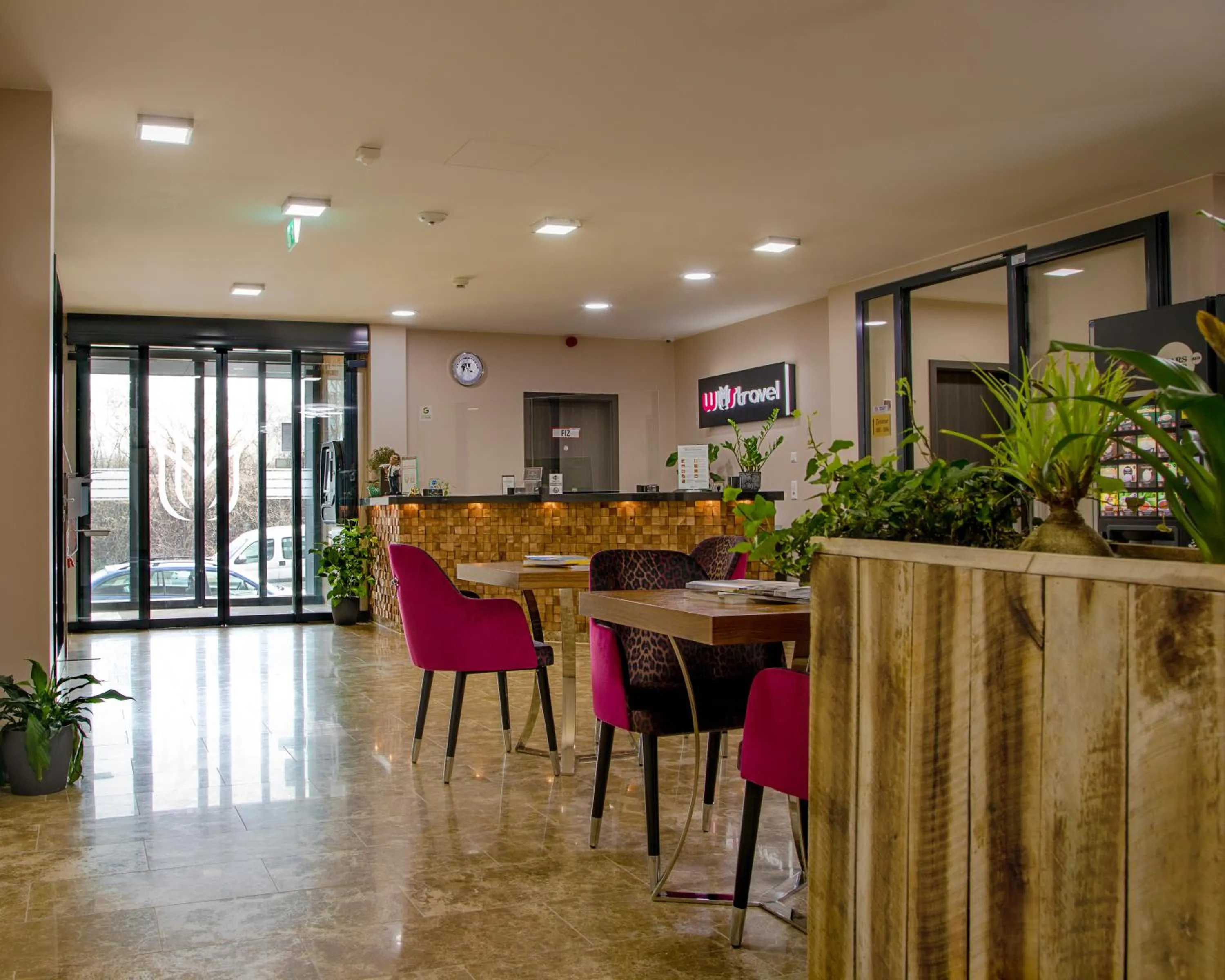 Lobby or reception in Work & Sleep Boardinghouse Mannheim