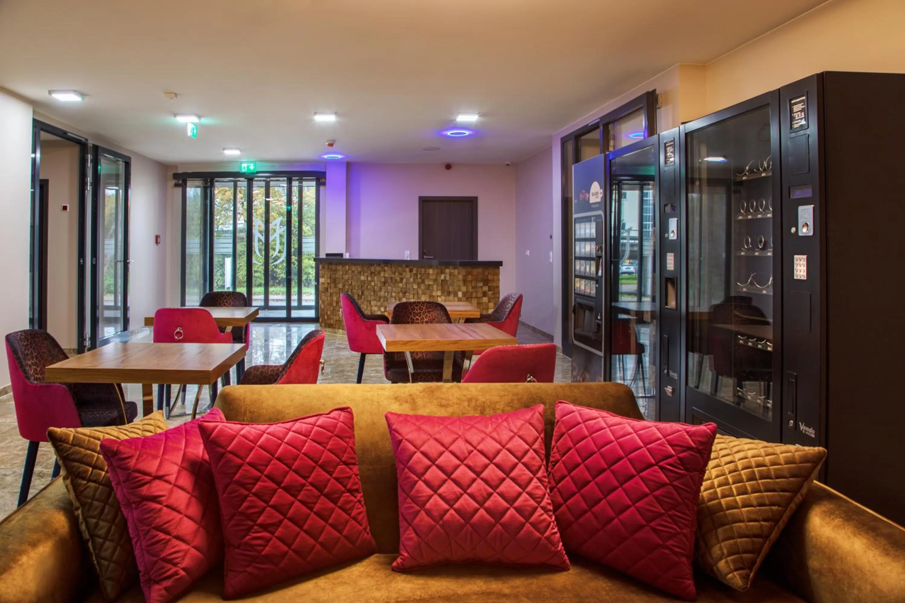 Lobby or reception in Work & Sleep Boardinghouse Mannheim