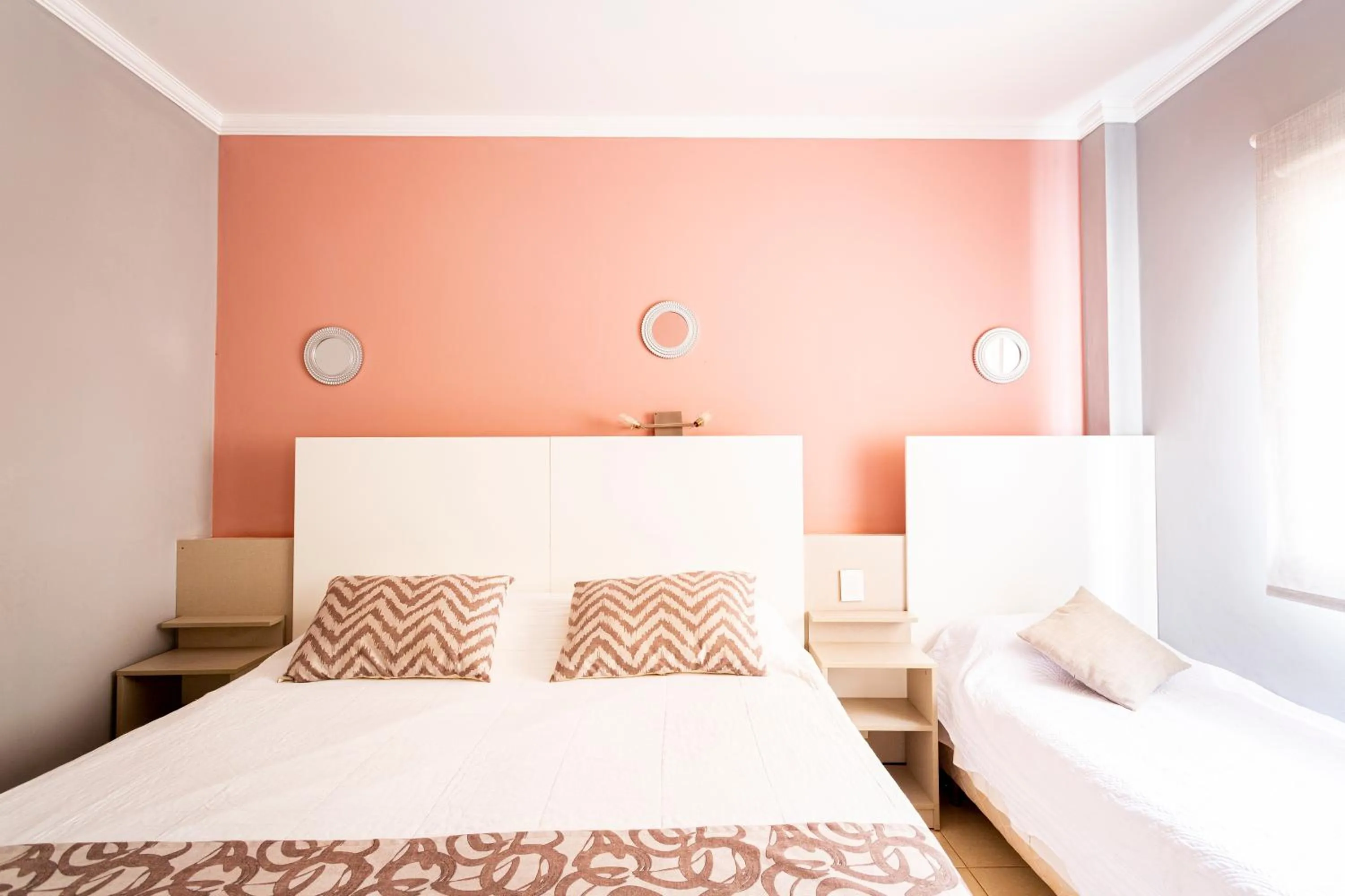 Bed in Hotel Cuesta de Miranda