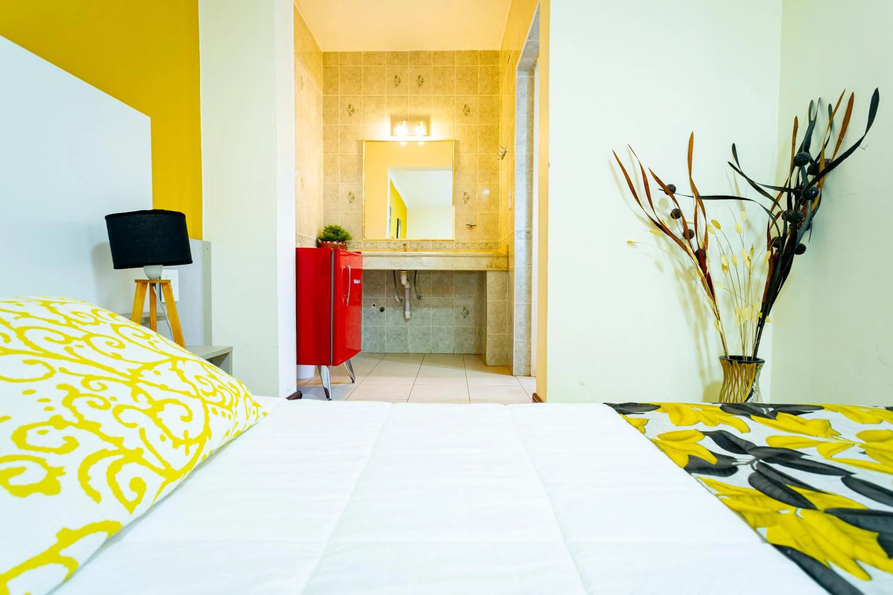 Bed in Hotel Cuesta de Miranda