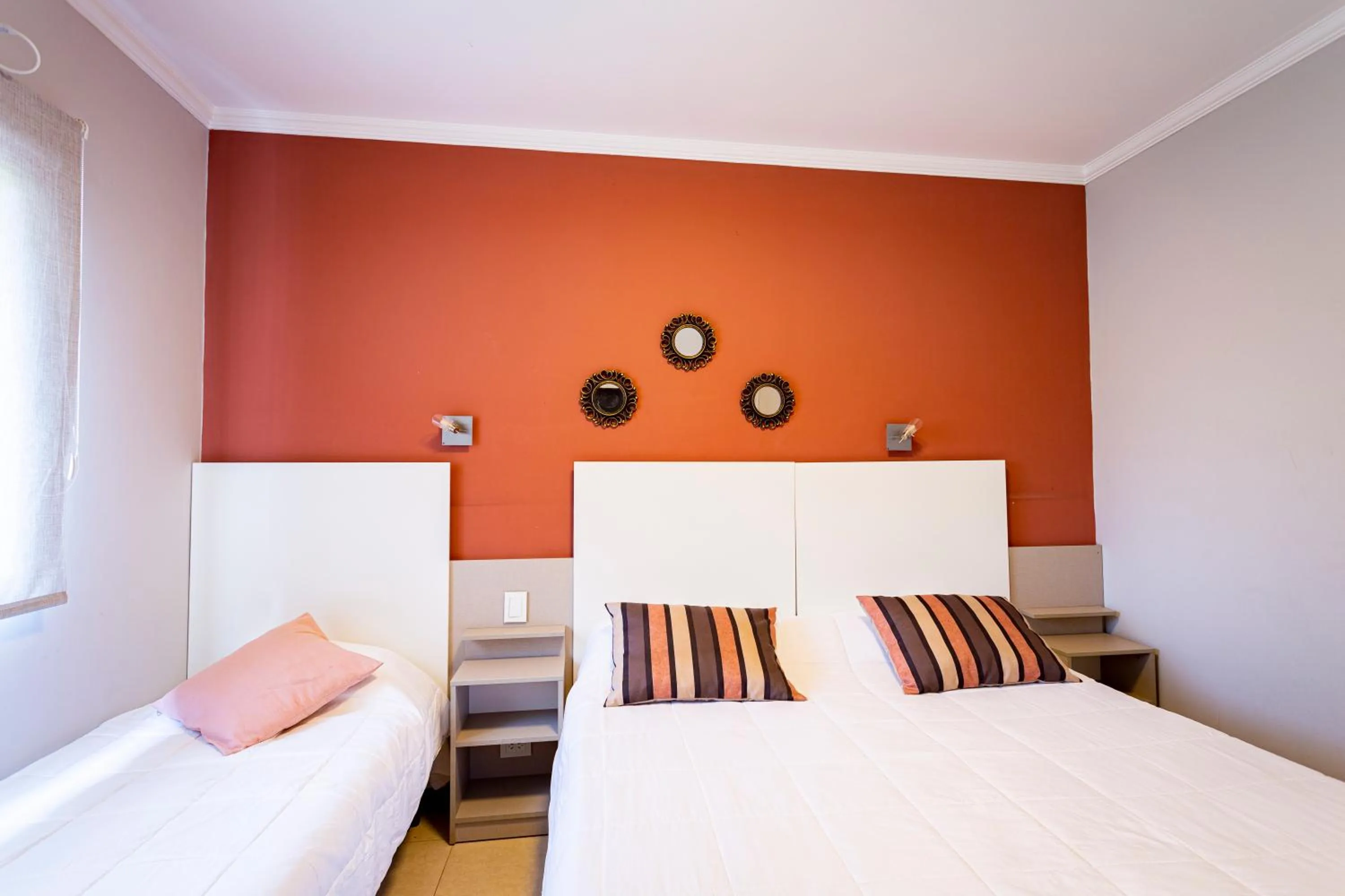 Bed in Hotel Cuesta de Miranda