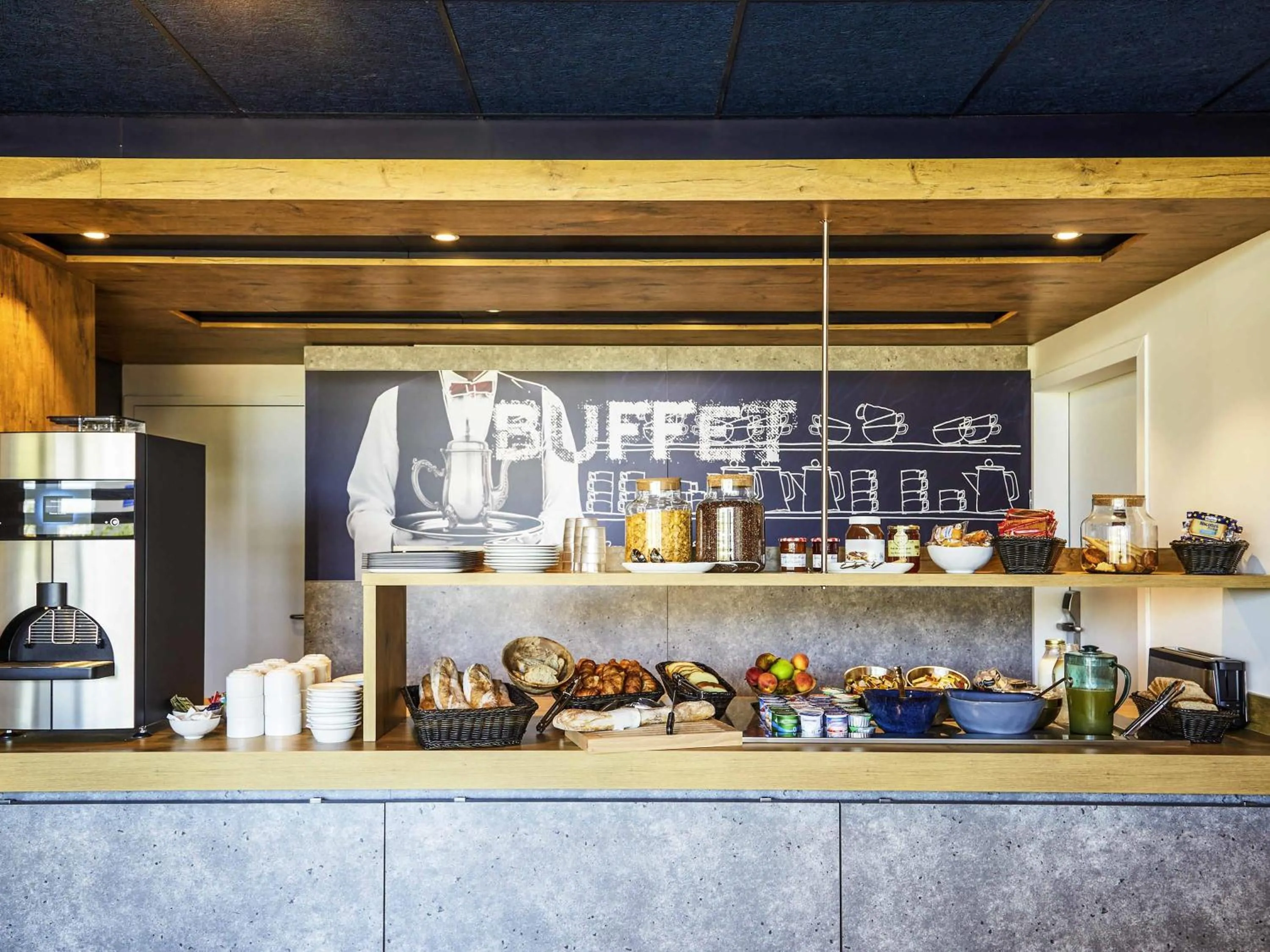 Breakfast in Ibis Budget Montpellier Aéroport Parc Des Expos