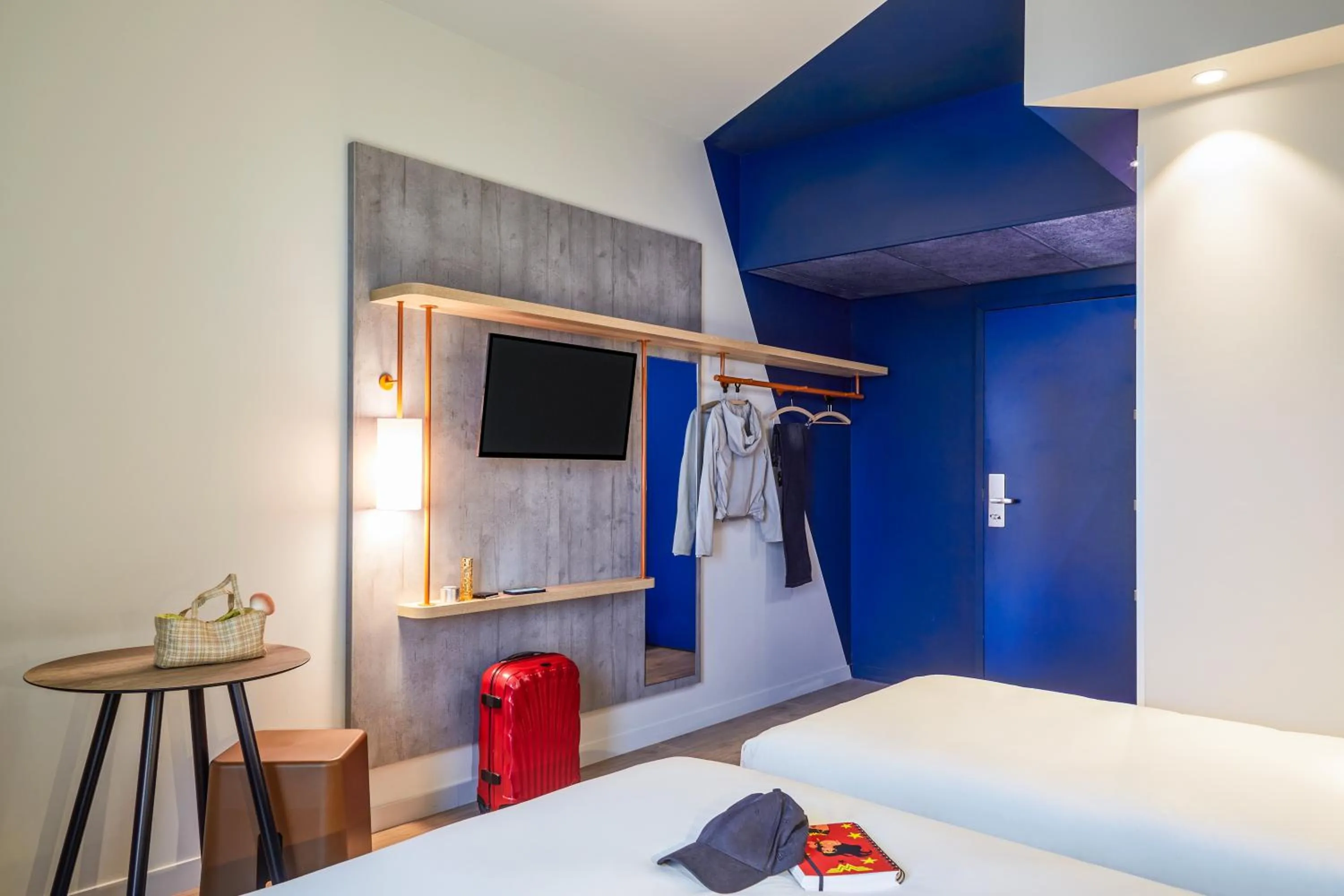 Bedroom, Bed in Ibis Budget Montpellier Aéroport Parc Des Expos