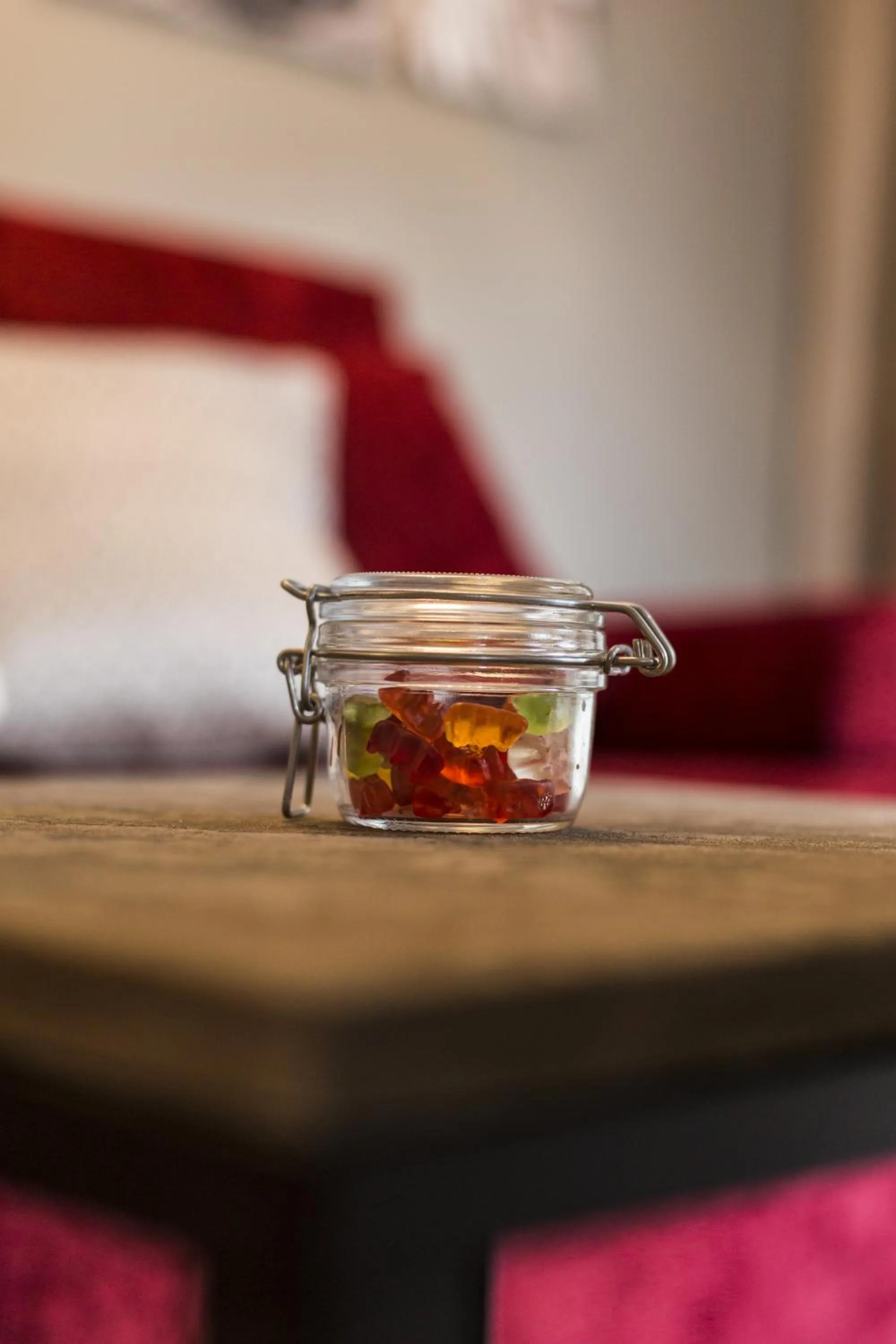 Decorative detail, Bed in Hotel Valentin