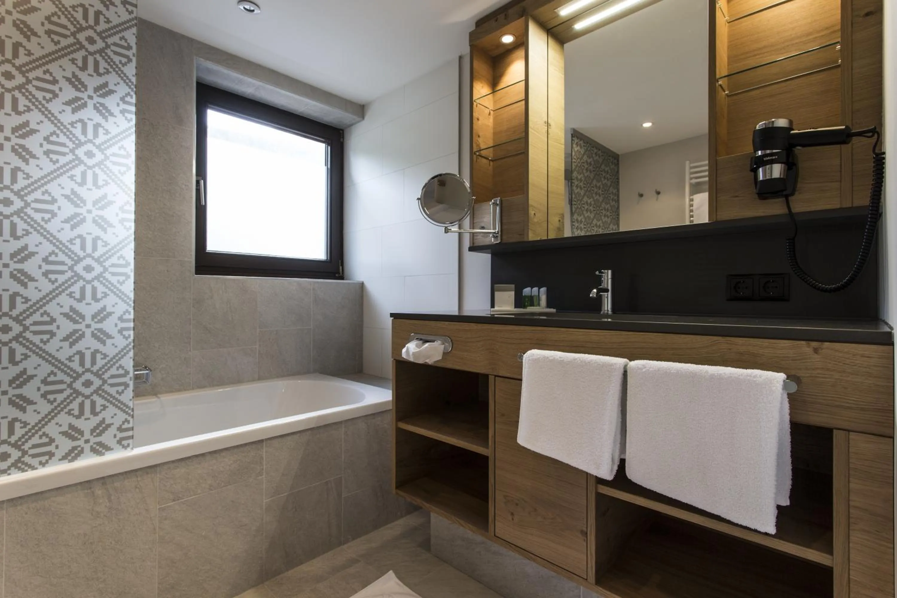 Bathroom in Hotel Valentin