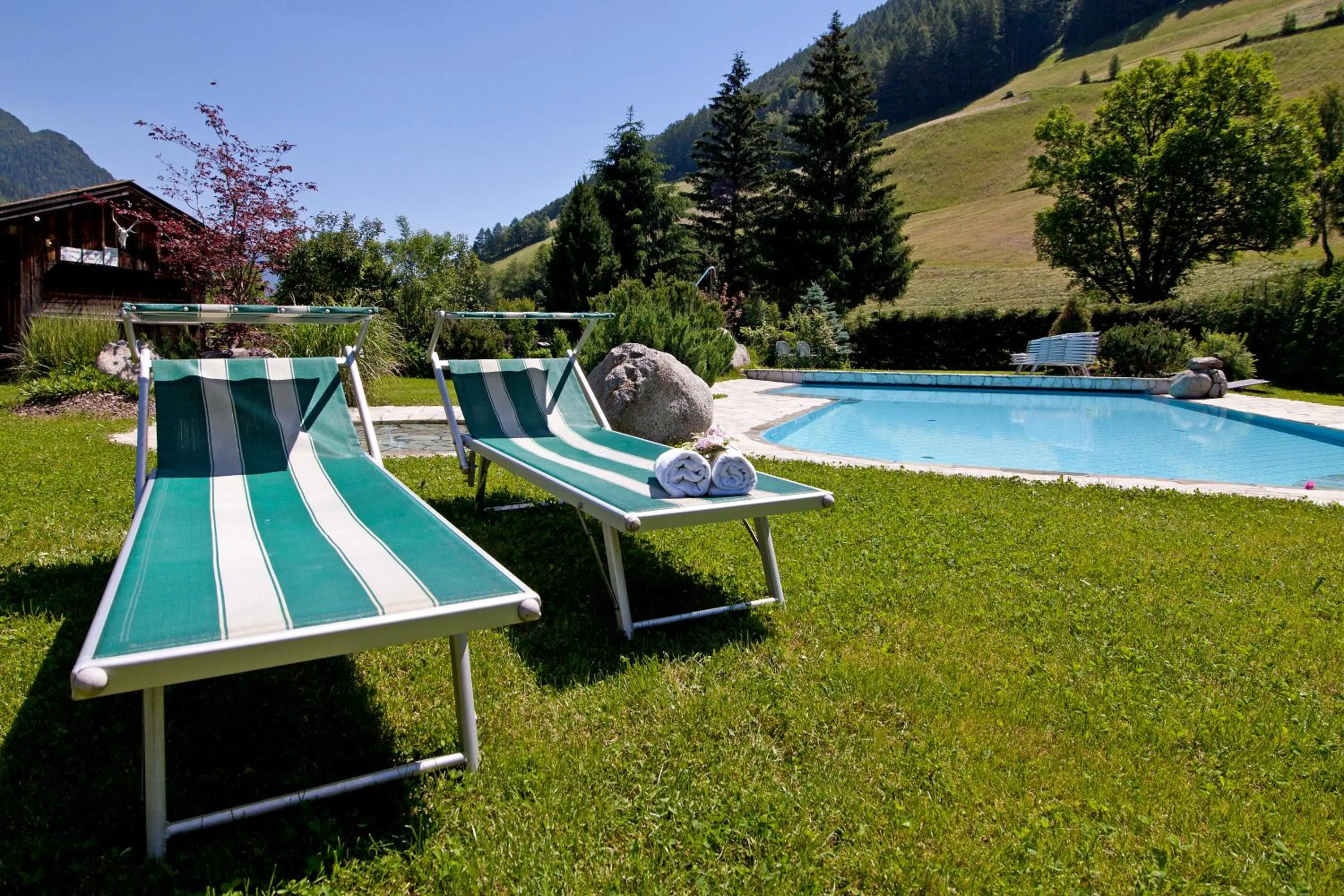 Swimming pool in Hotel Stegerhaus