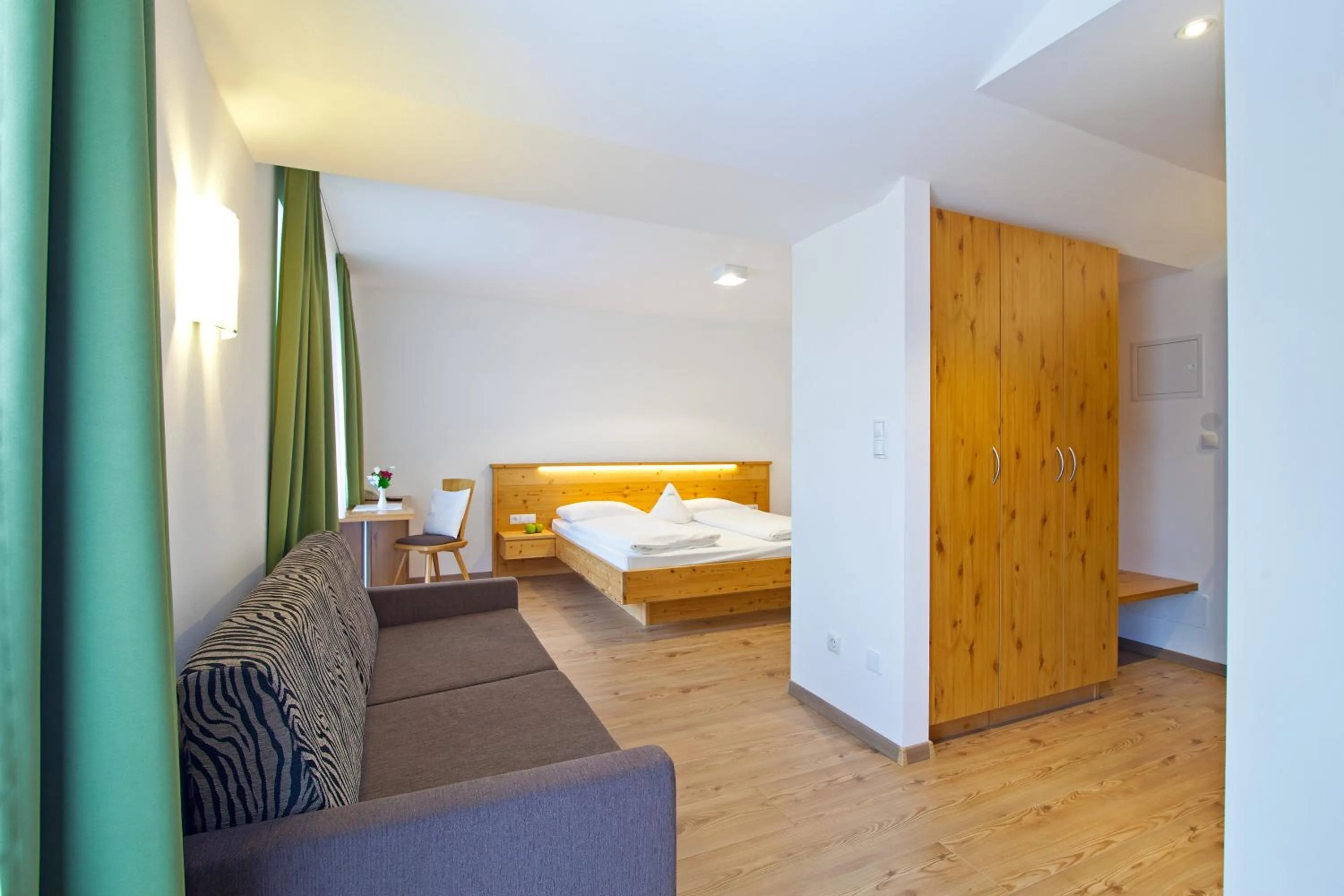 Bed in Hotel Stegerhaus