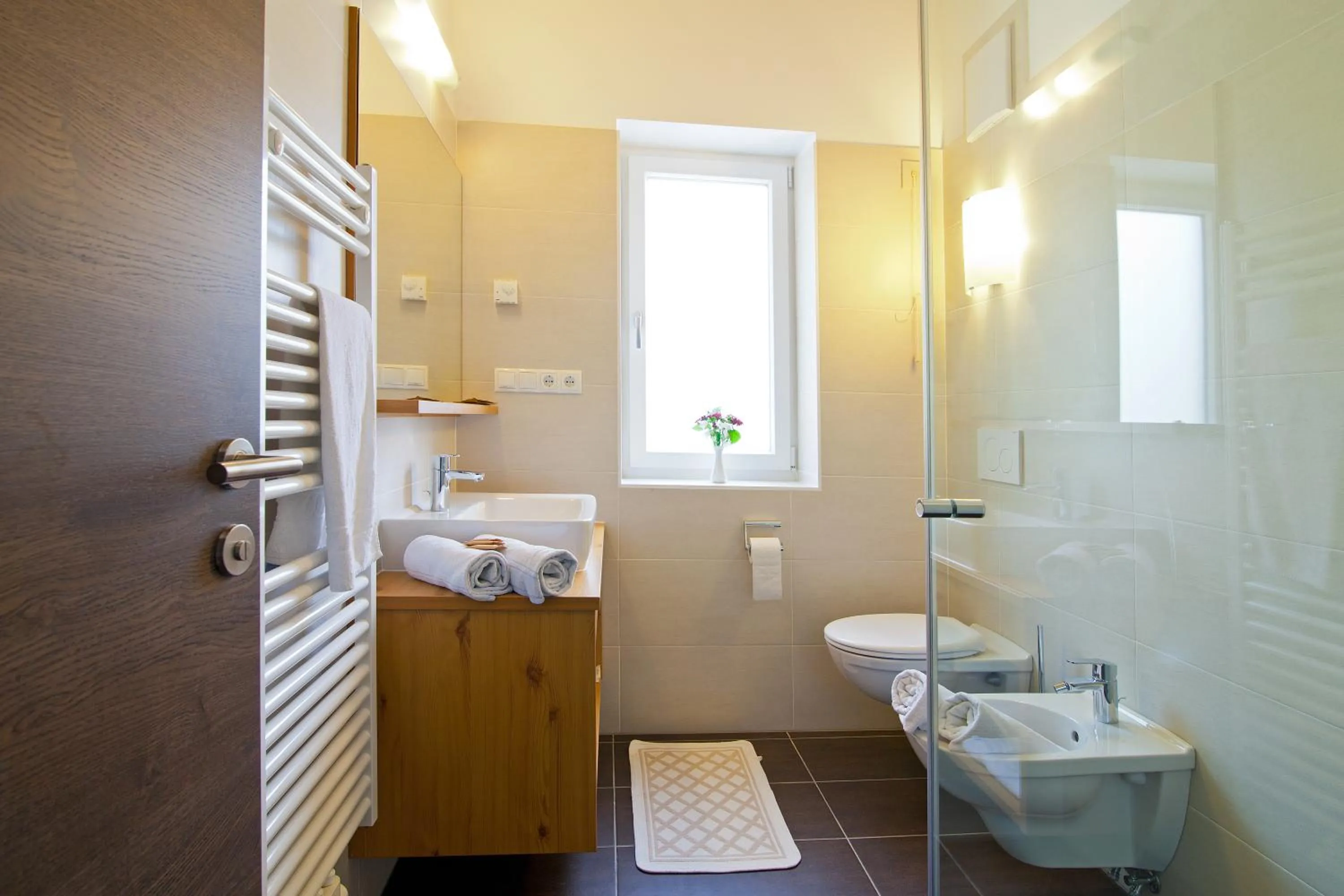 Bathroom in Hotel Stegerhaus