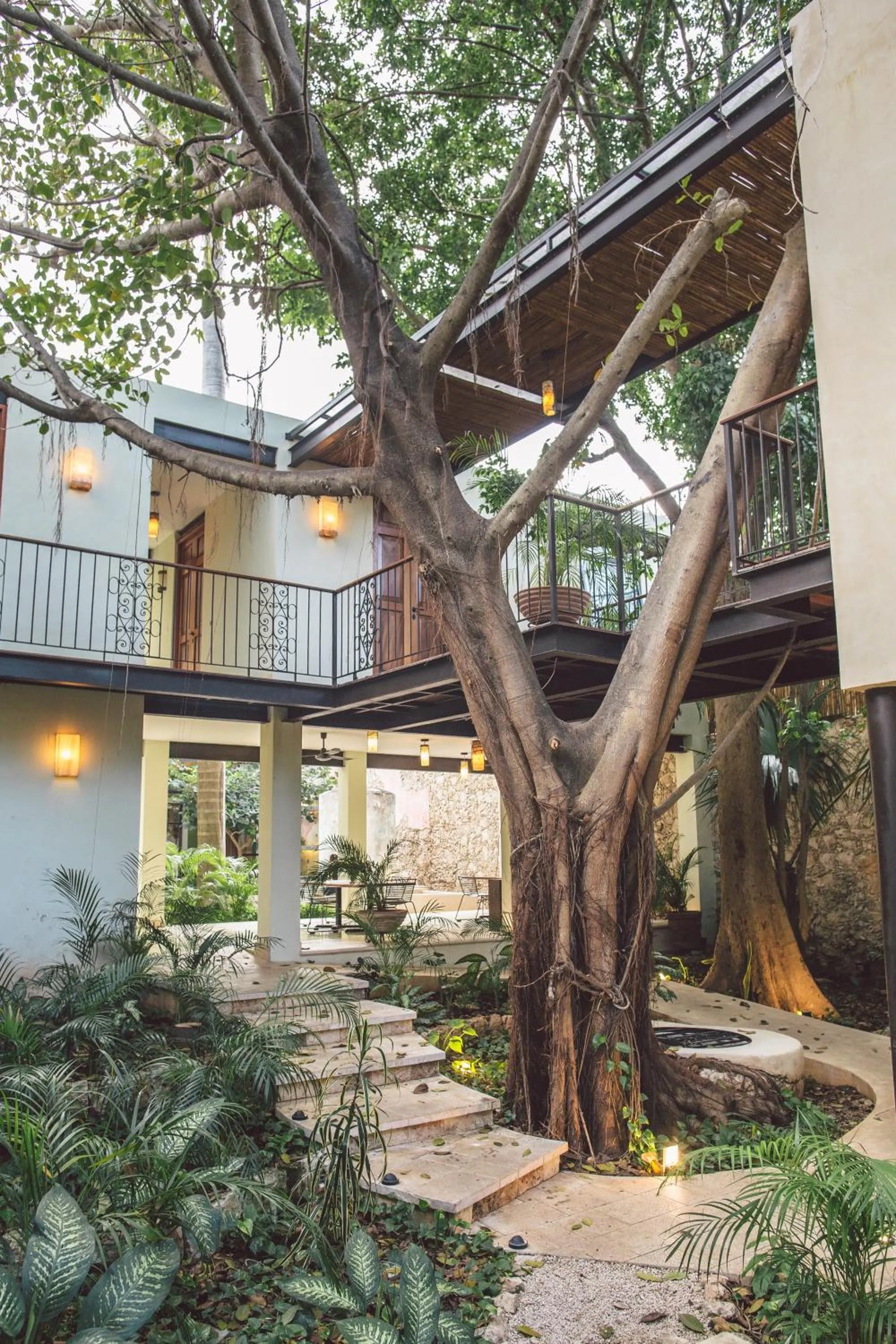 Garden in TreeHouse Boutique Hotel, an adults only boutique hotel