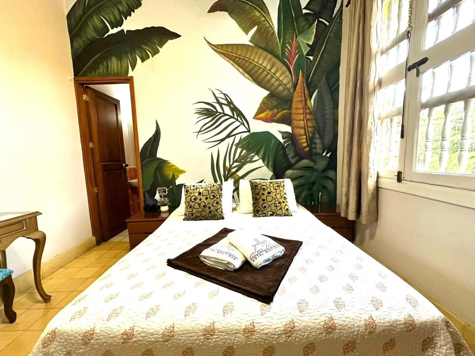 Bed in Hotel Boutique Castillo Ines Maria