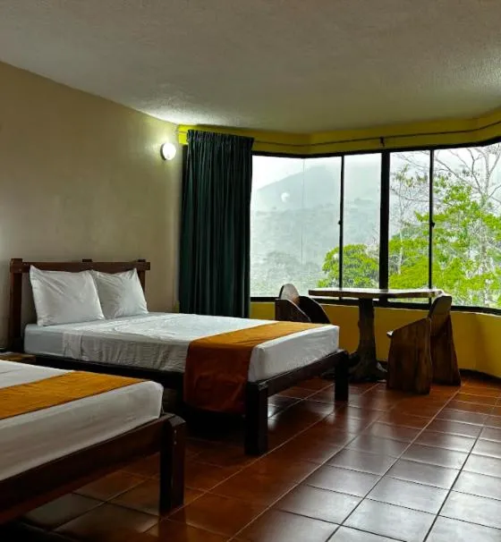 Bed in Arenal Roca Lodge & Bungalows