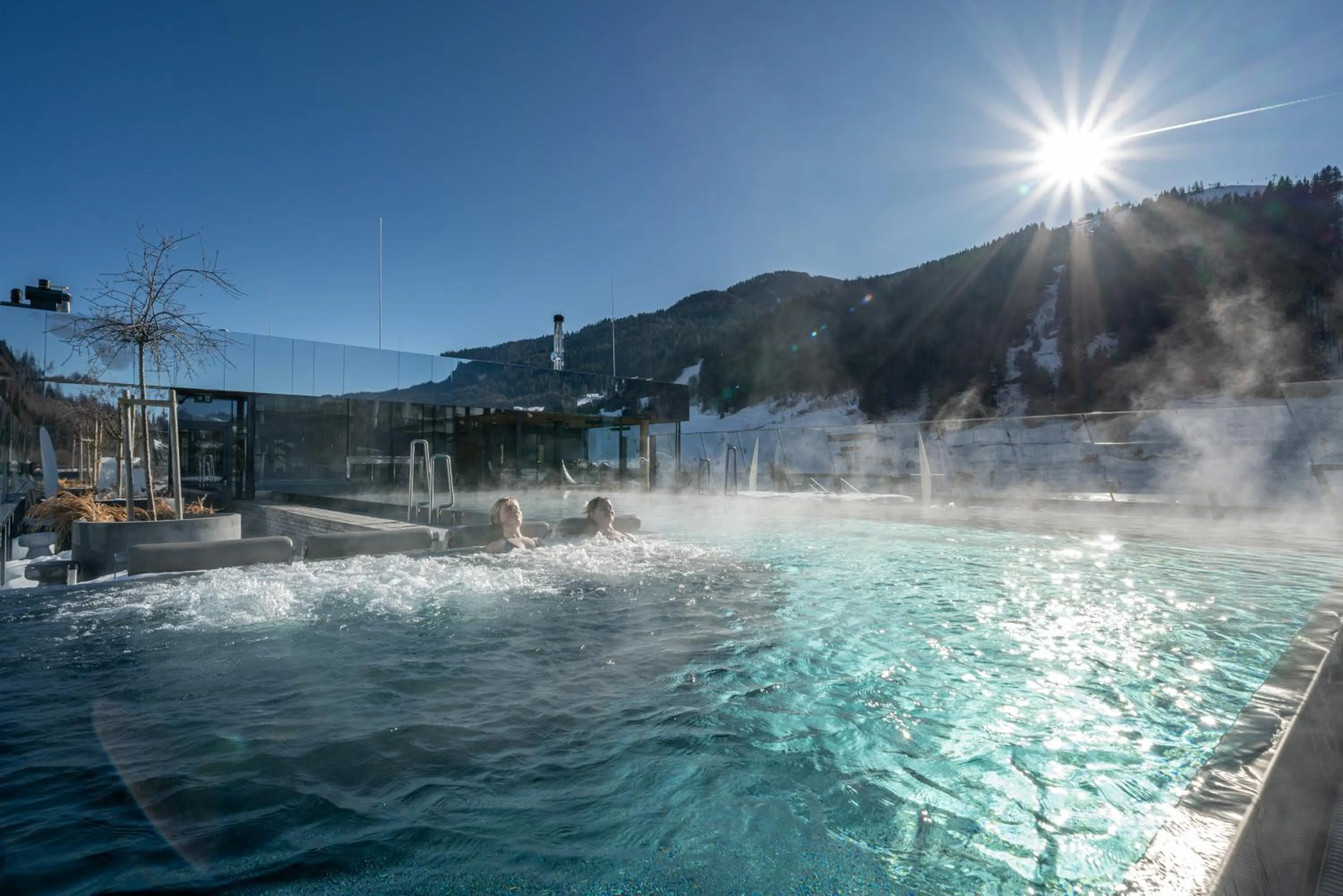 Swimming pool in Hotel Salzburger Hof Leogang