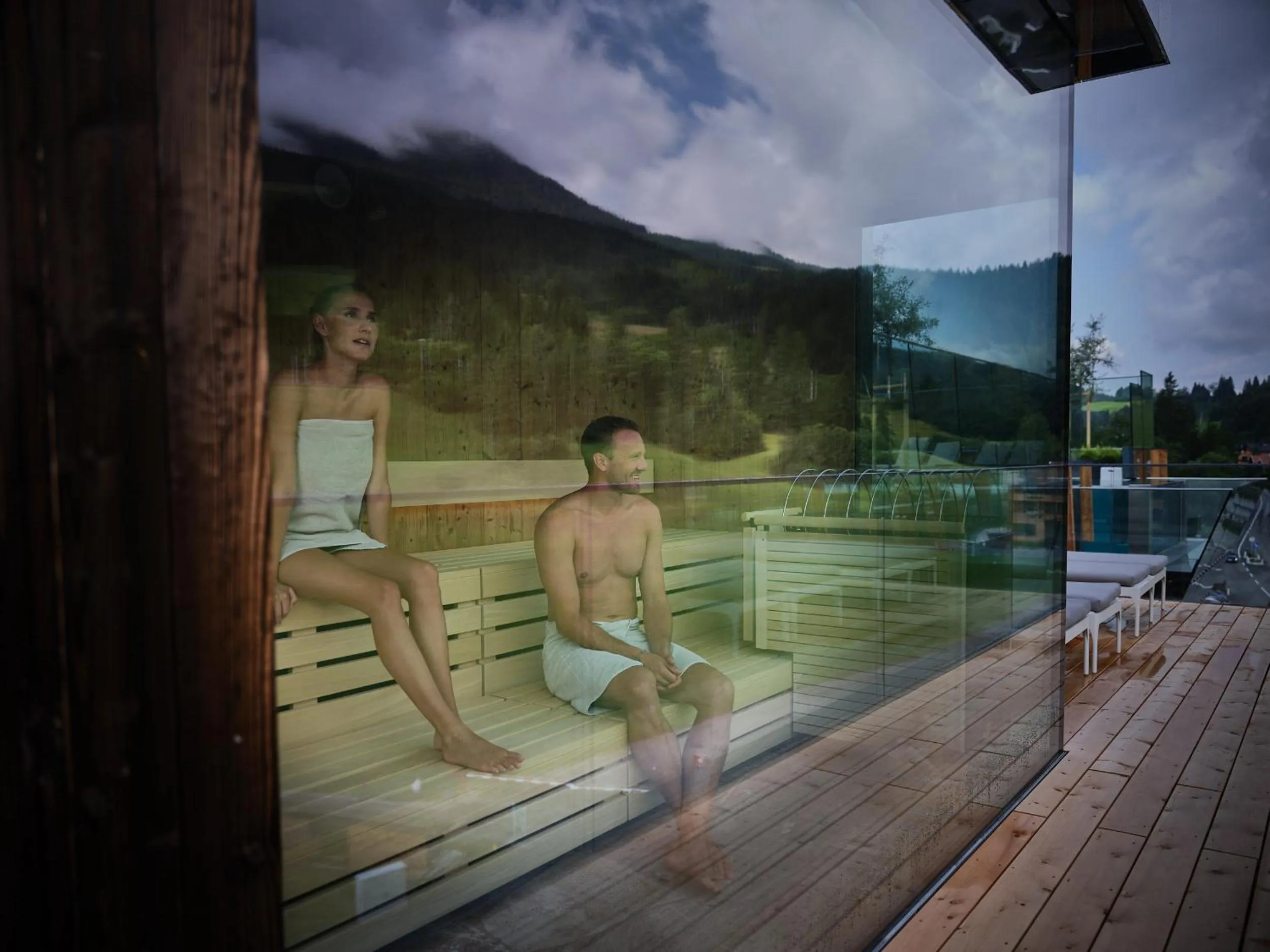 Spa and wellness centre/facilities in Hotel Salzburger Hof Leogang