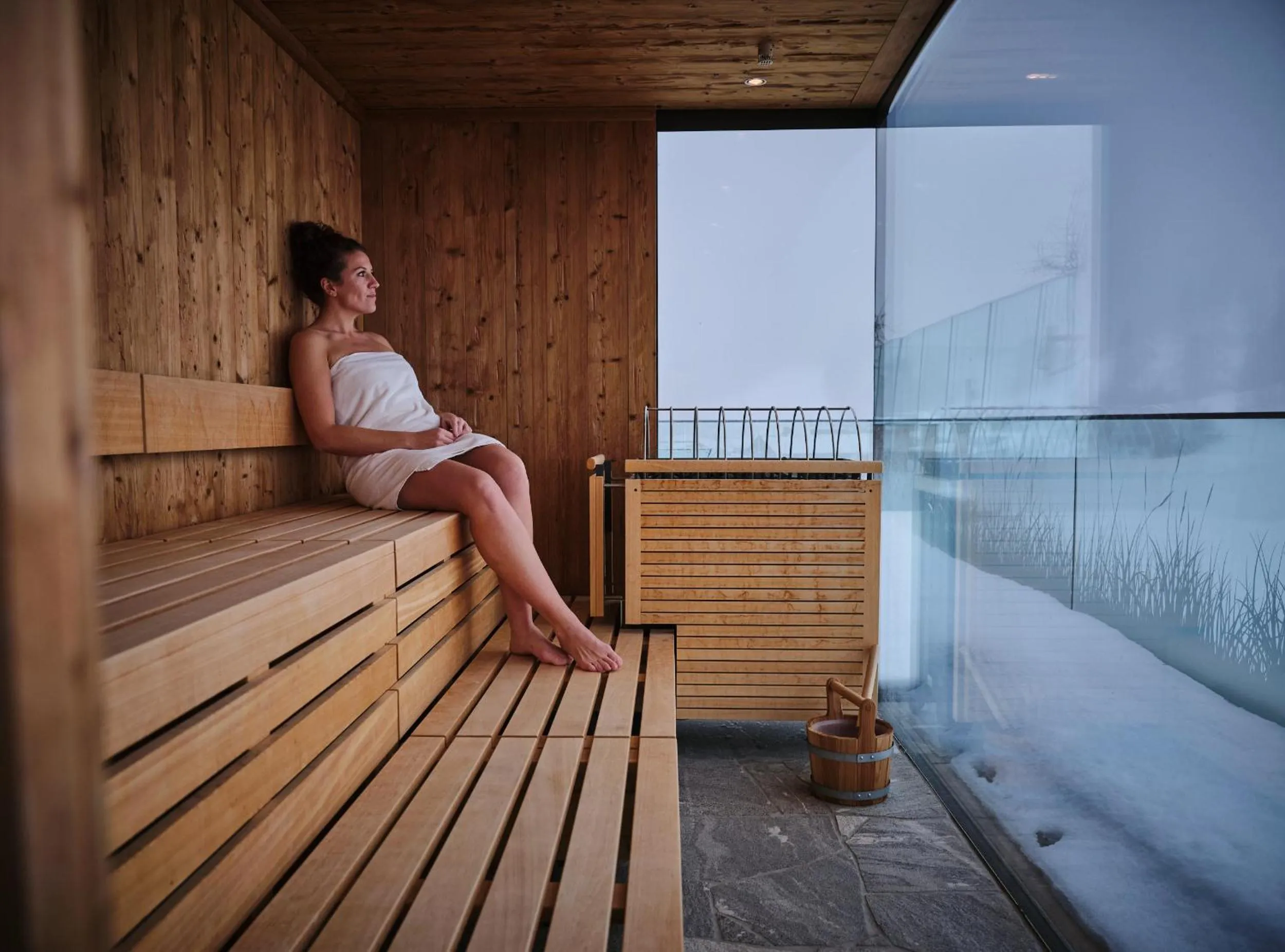 Spa and wellness centre/facilities in Hotel Salzburger Hof Leogang