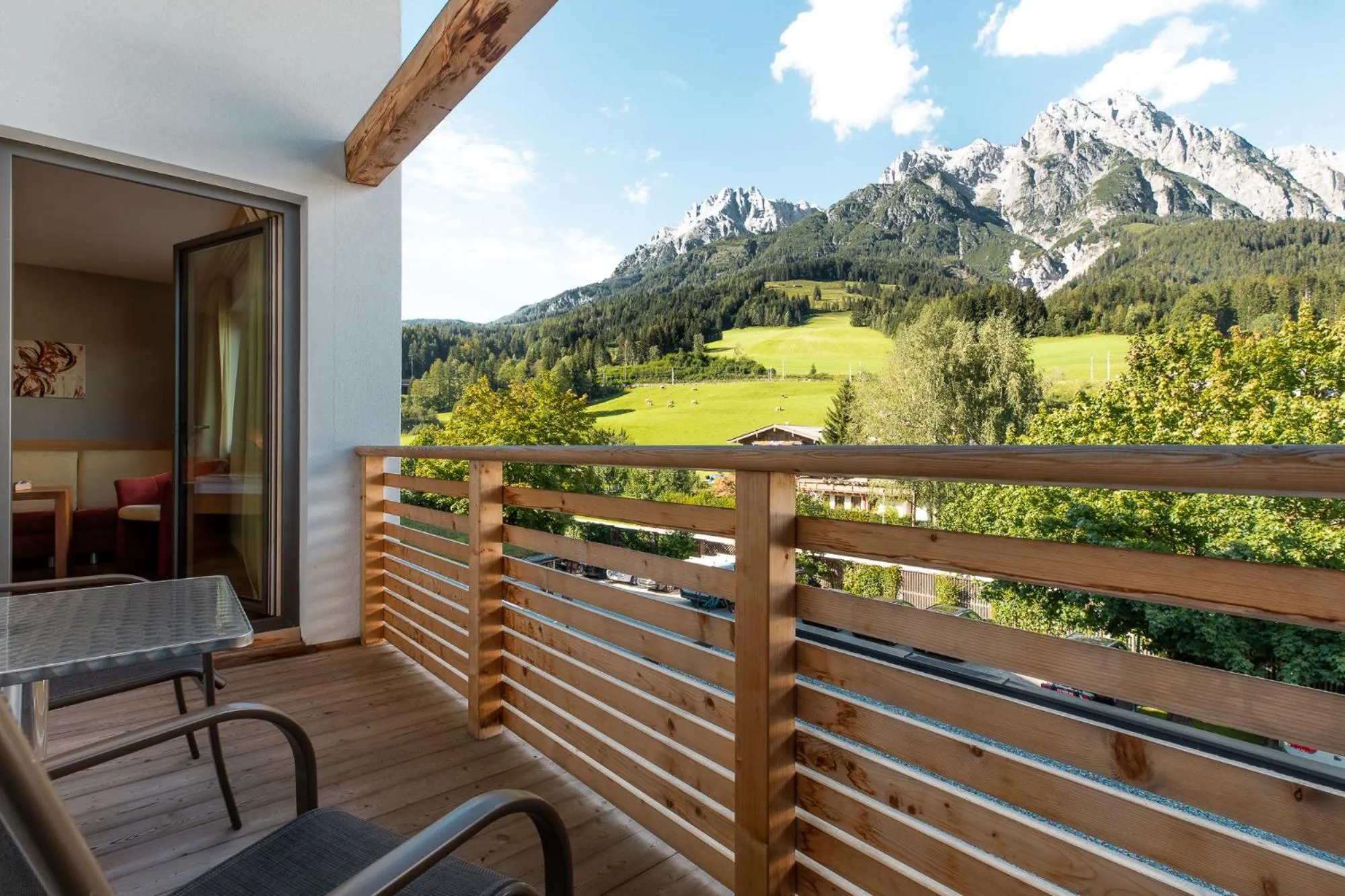 Mountain view in Hotel Salzburger Hof Leogang