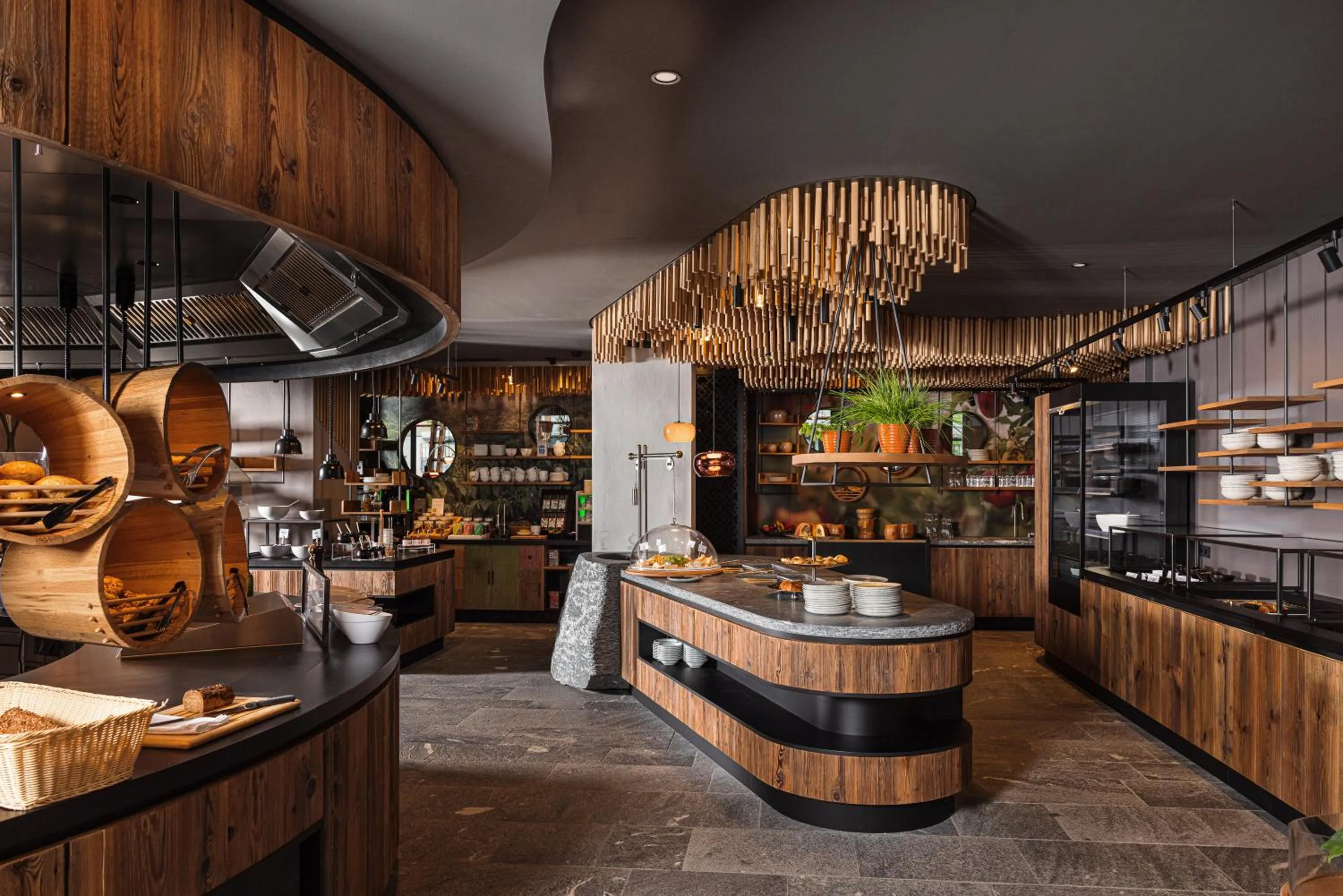 Restaurant/places to eat in Hotel Salzburger Hof Leogang