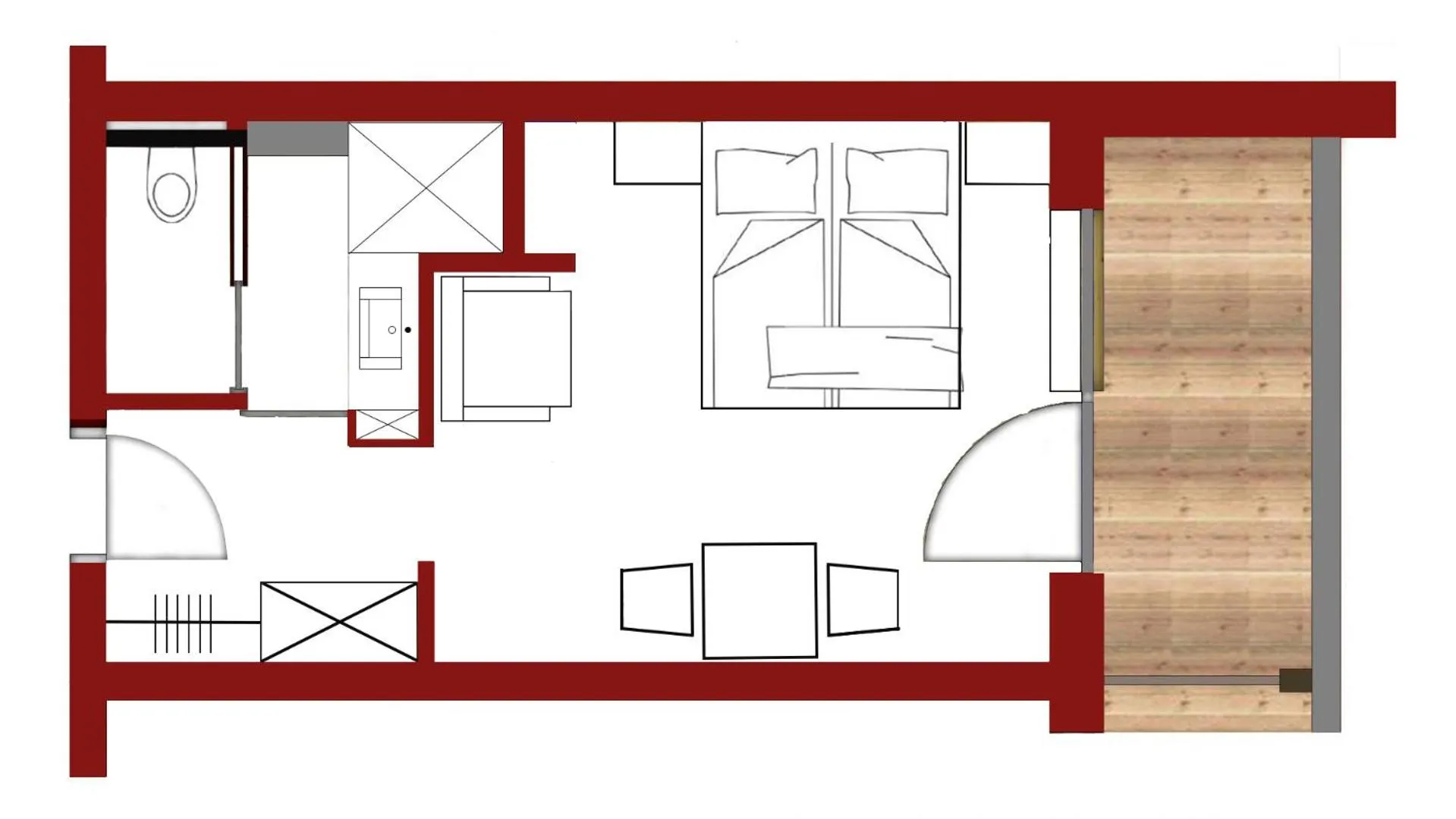 Floor plan in Hotel Salzburger Hof Leogang