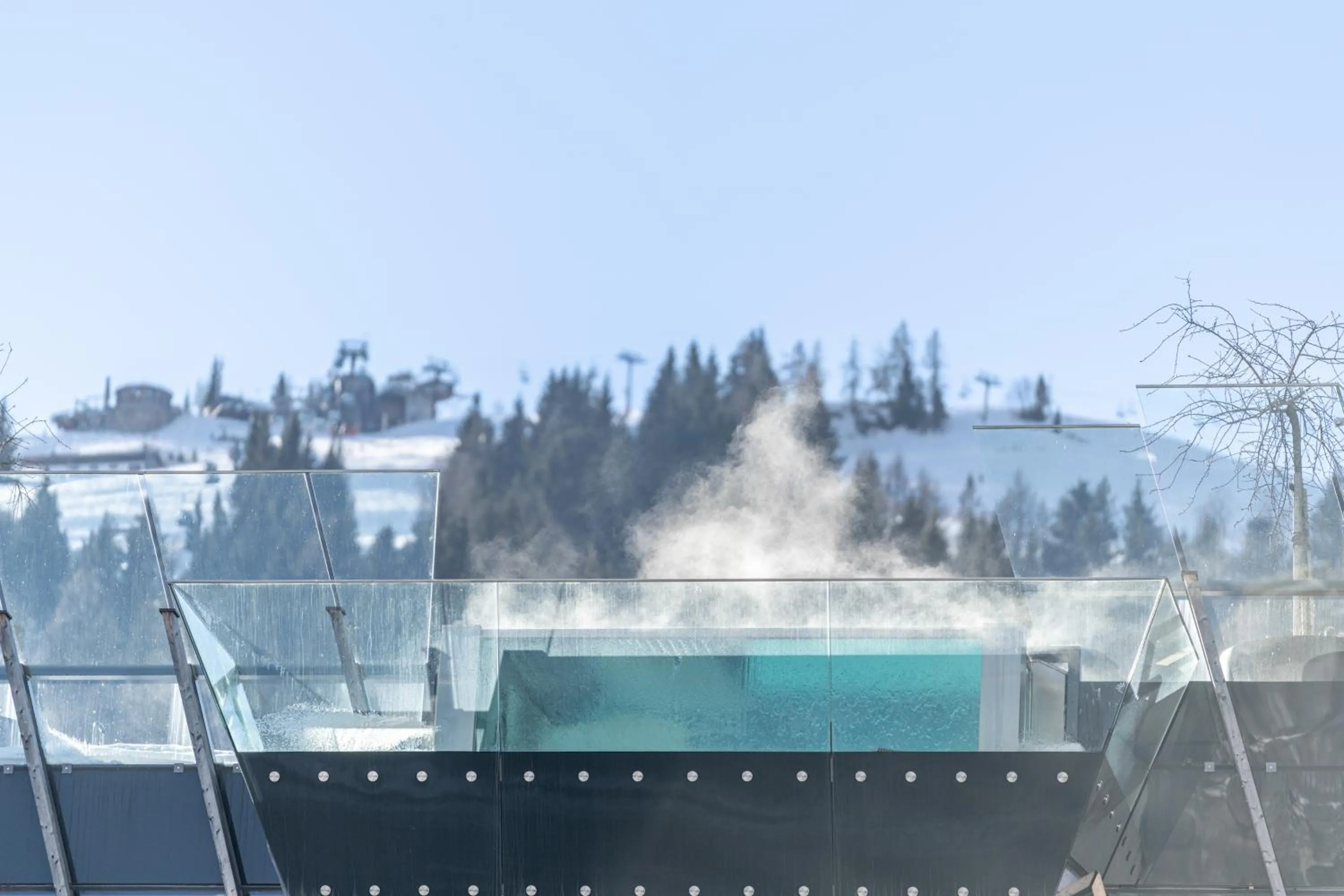 Swimming pool in Hotel Salzburger Hof Leogang