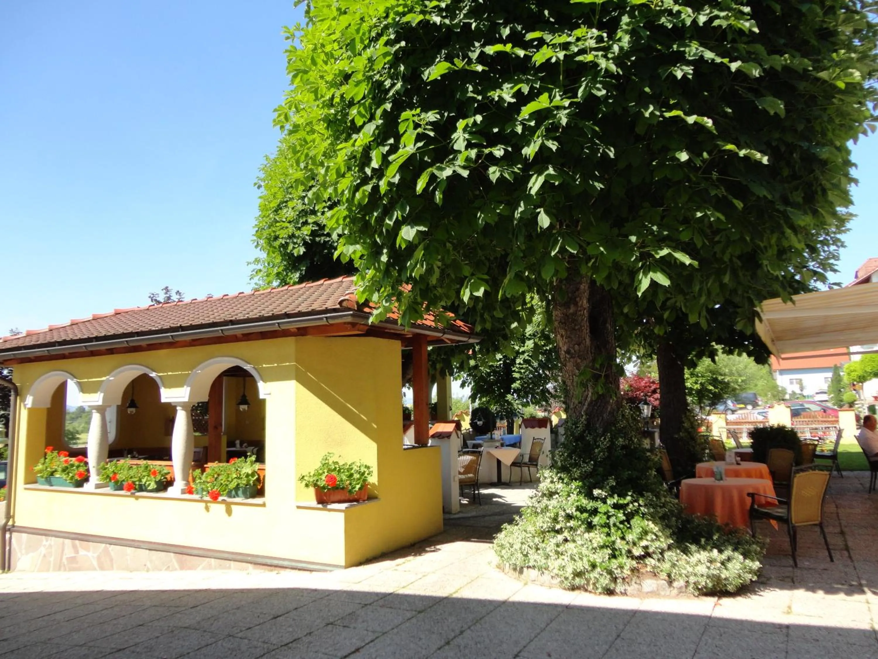 Garden in Business-Hotel Stockinger