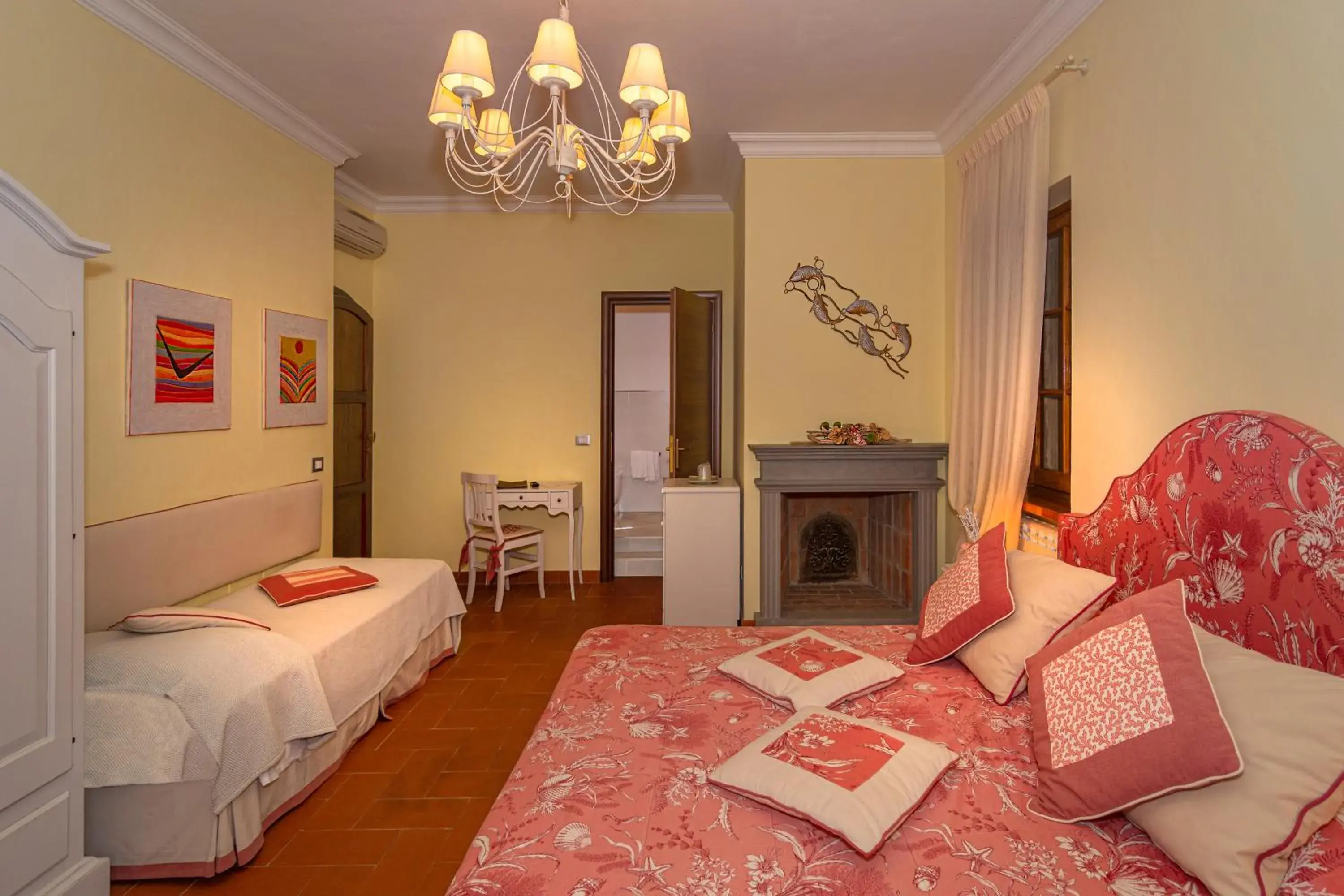 Premium Quadruple Room in Villa Il Fortino Premium Quadruple Room in Villa Il Fortino