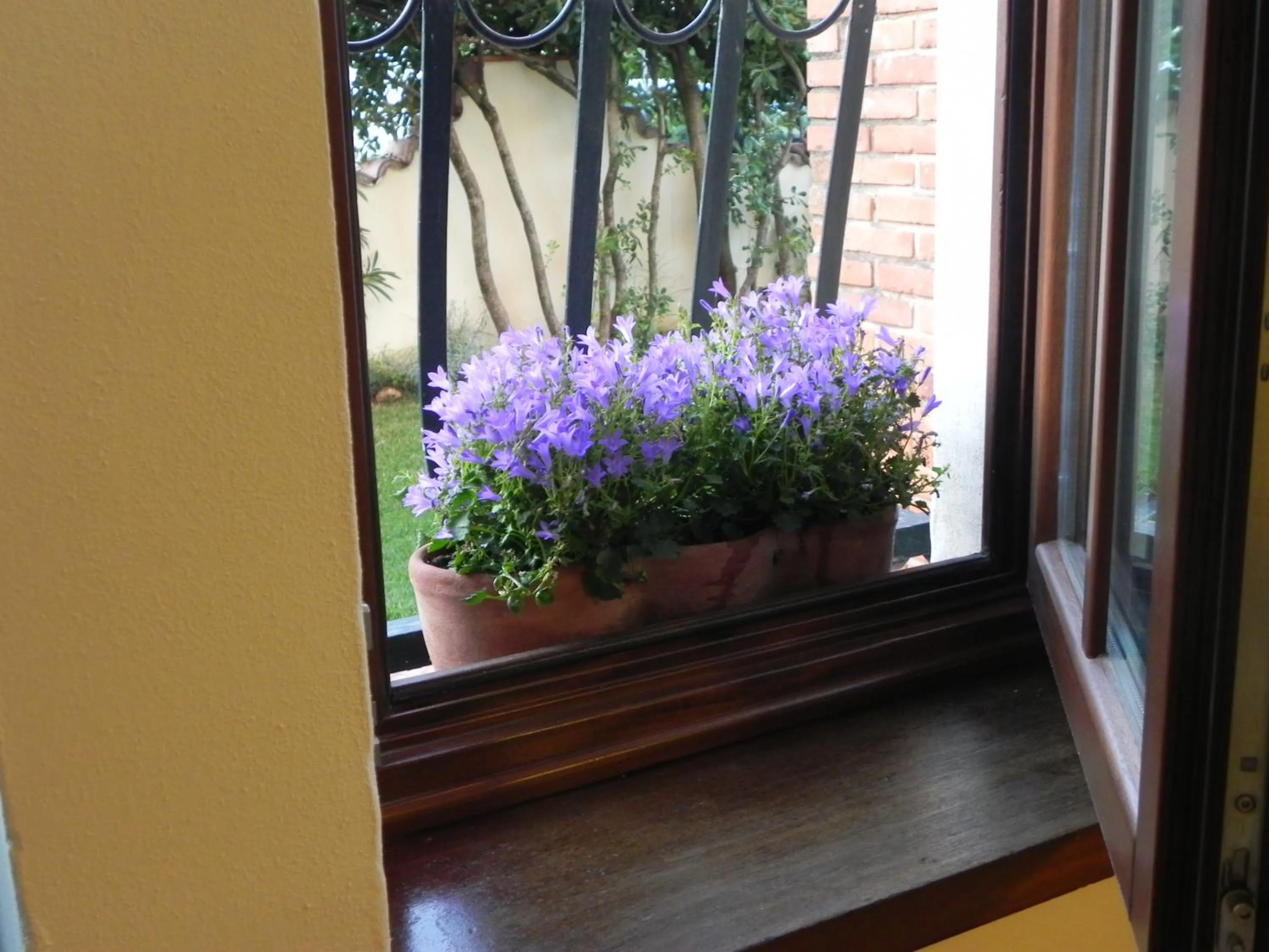 Decorative detail in Villa Il Fortino