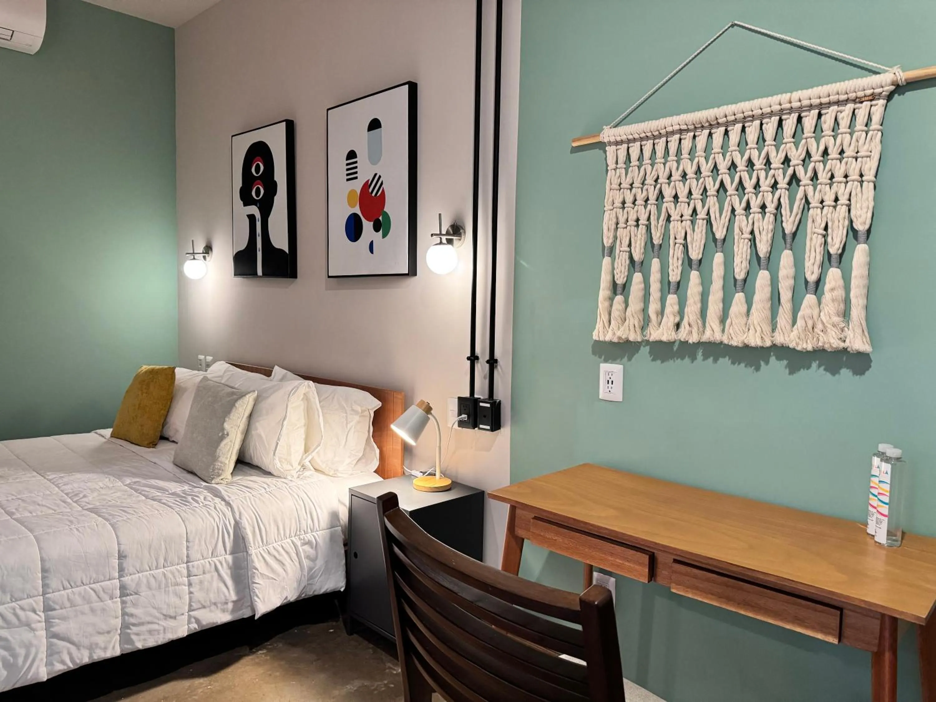 Bed in Hotel Olá Chapultepec