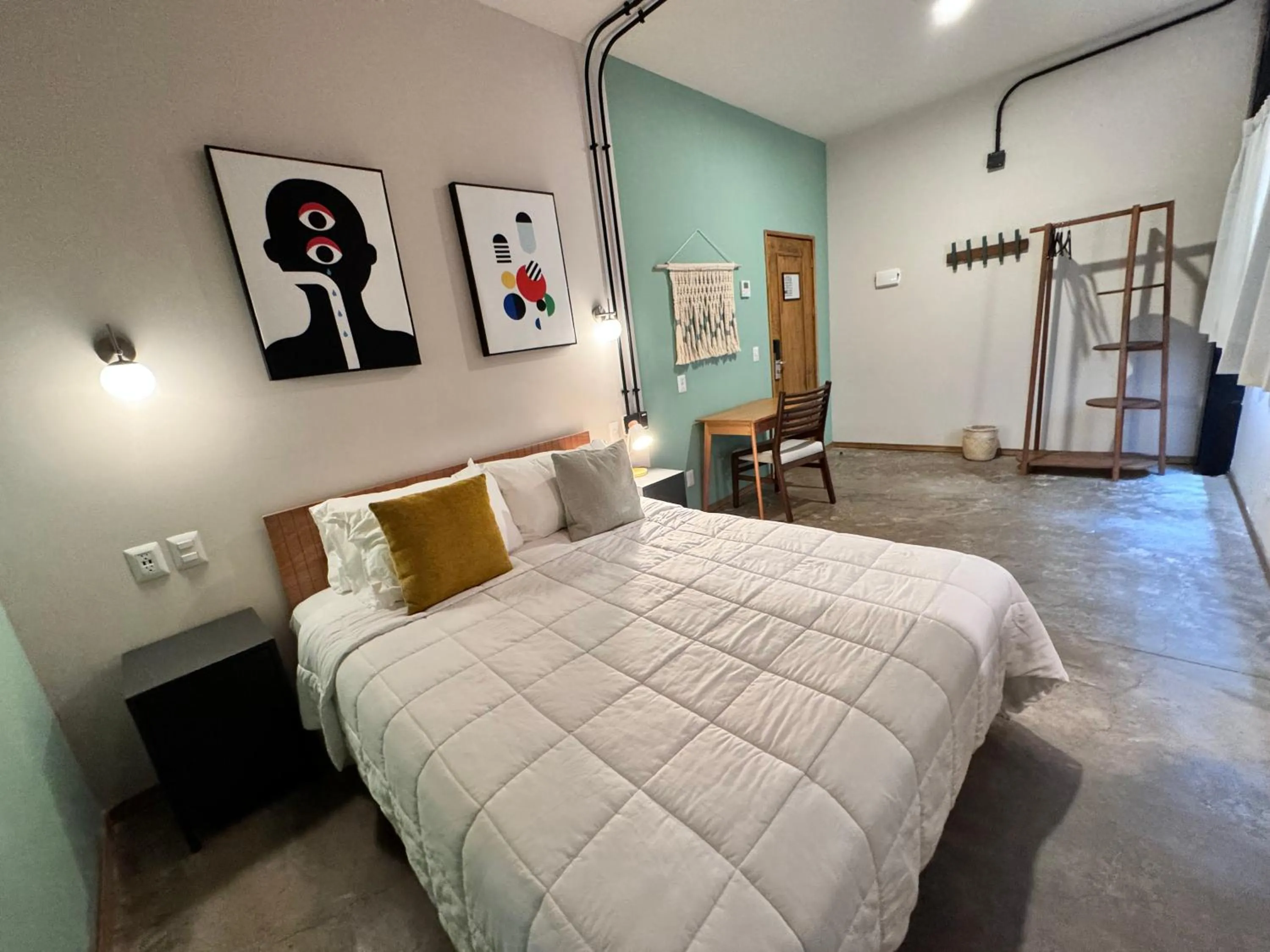 Bed in Hotel Olá Chapultepec