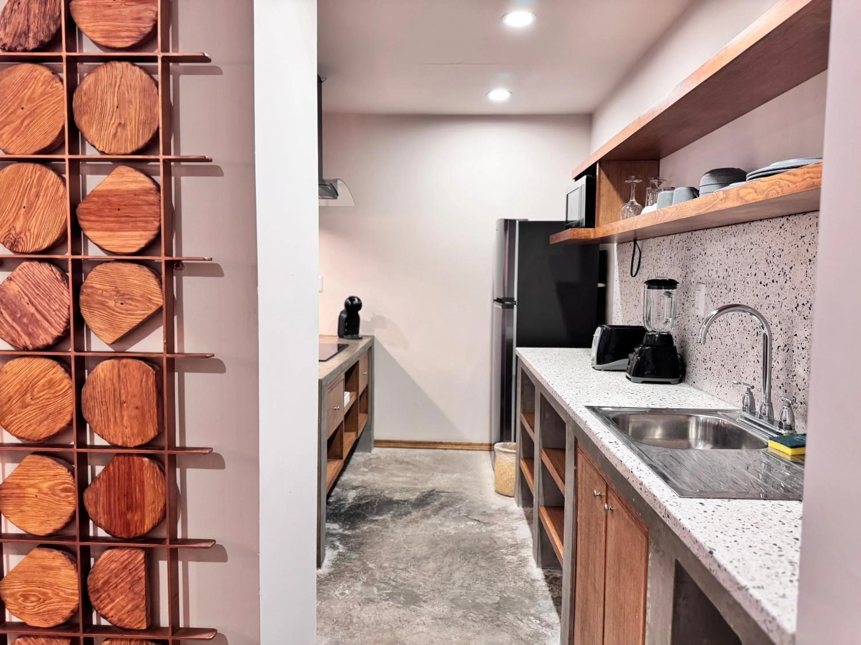 Kitchen or kitchenette in Hotel Olá Chapultepec