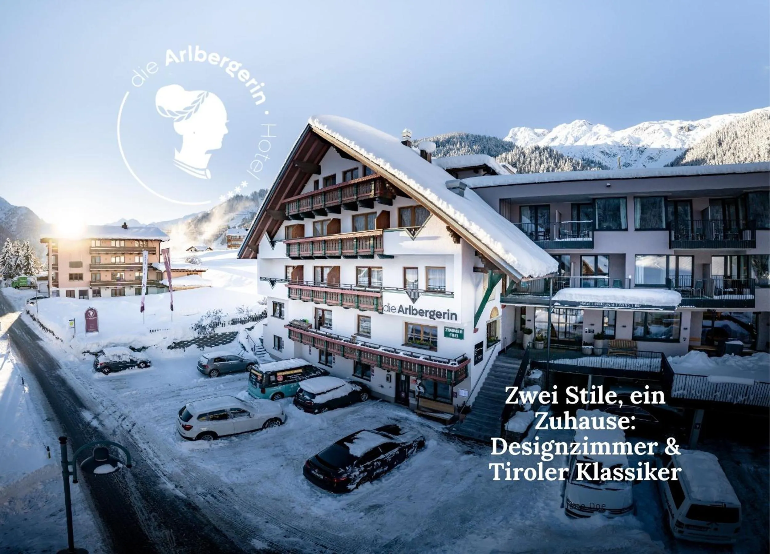 Property building in Hotel Die Arlbergerin - Design & Tiroler Gemütlichkeit