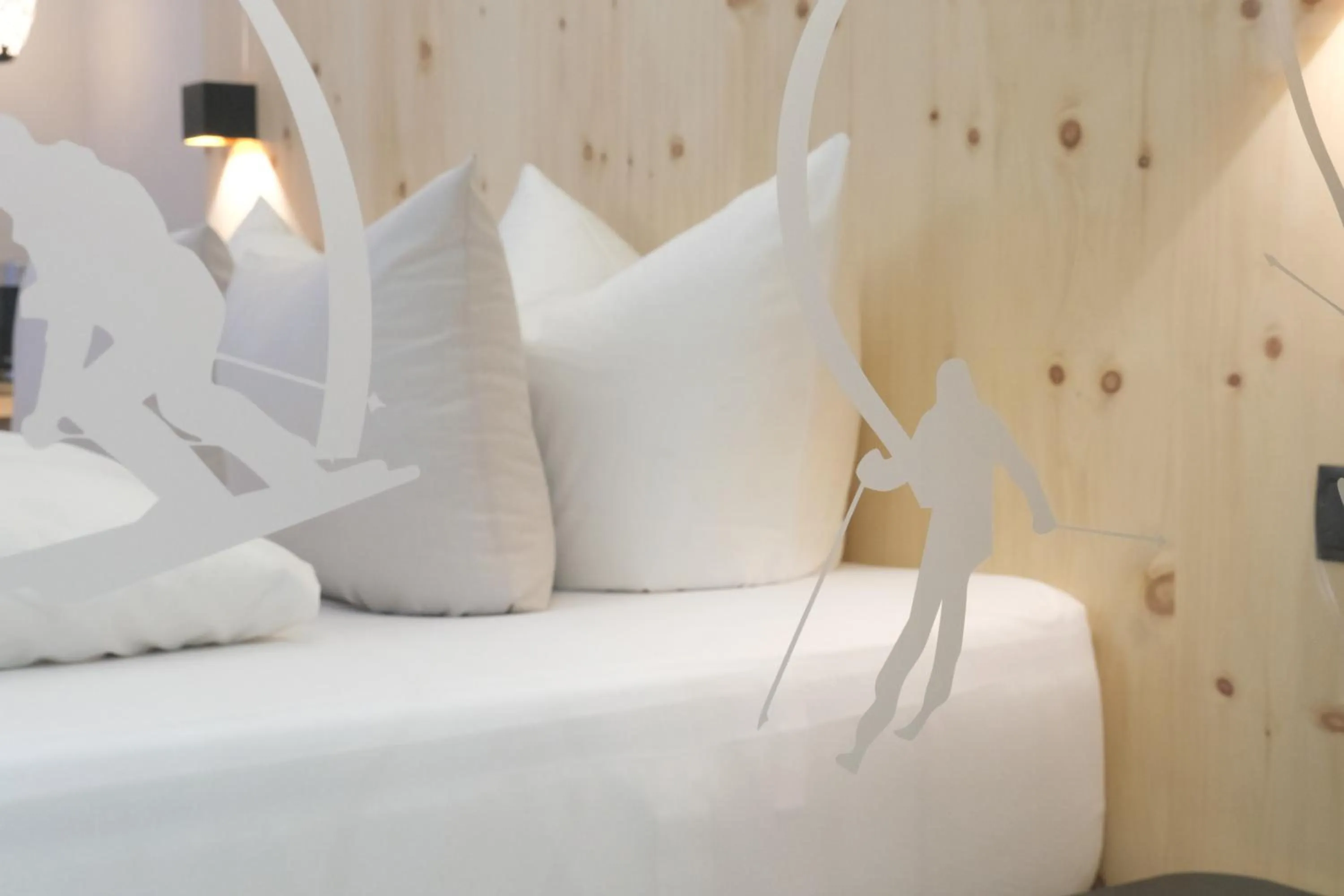 Bedroom, Bed in Hotel Die Arlbergerin - Design & Tiroler Gemütlichkeit