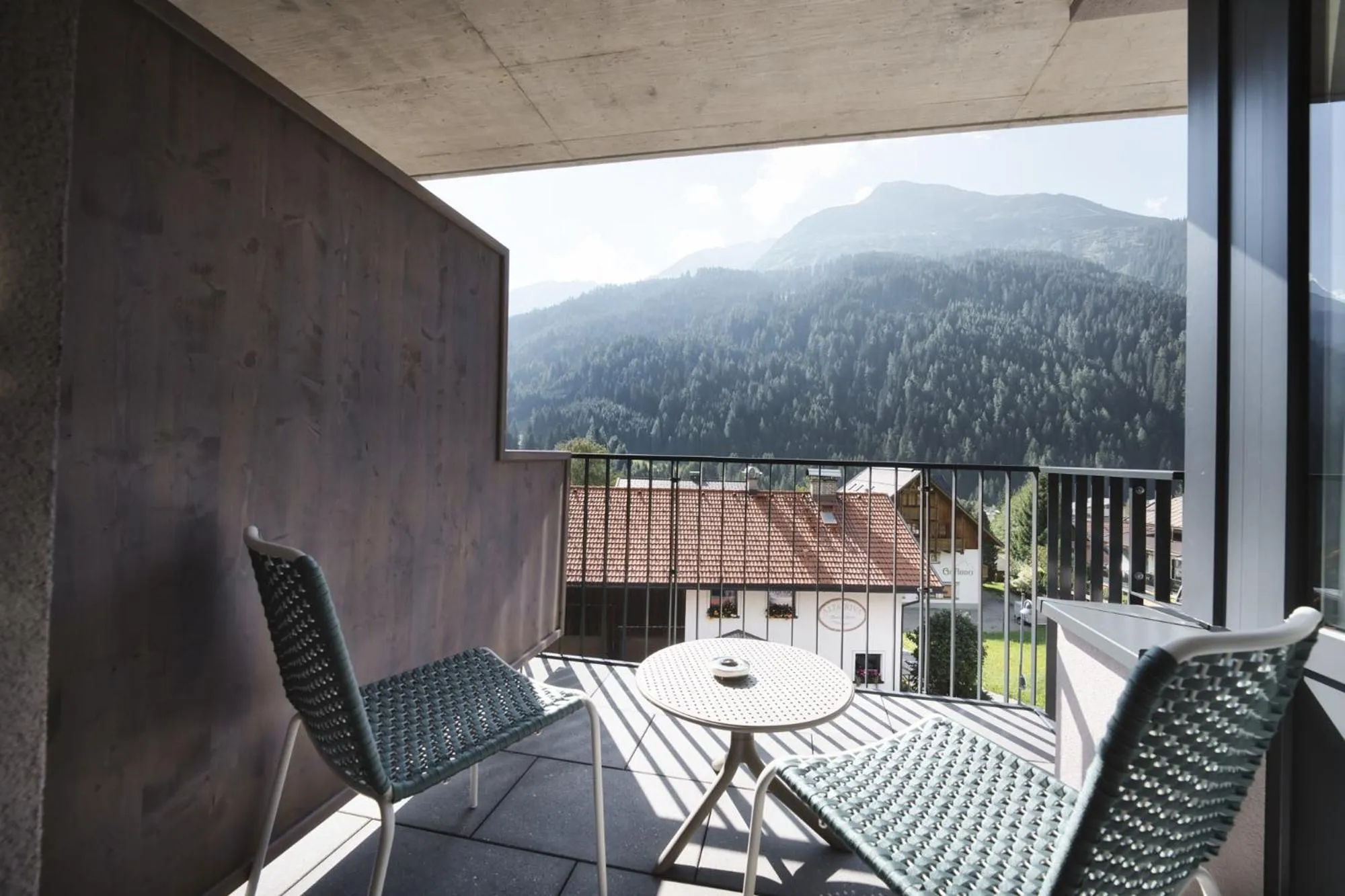 Balcony/Terrace in Hotel Die Arlbergerin - Design & Tiroler Gemütlichkeit