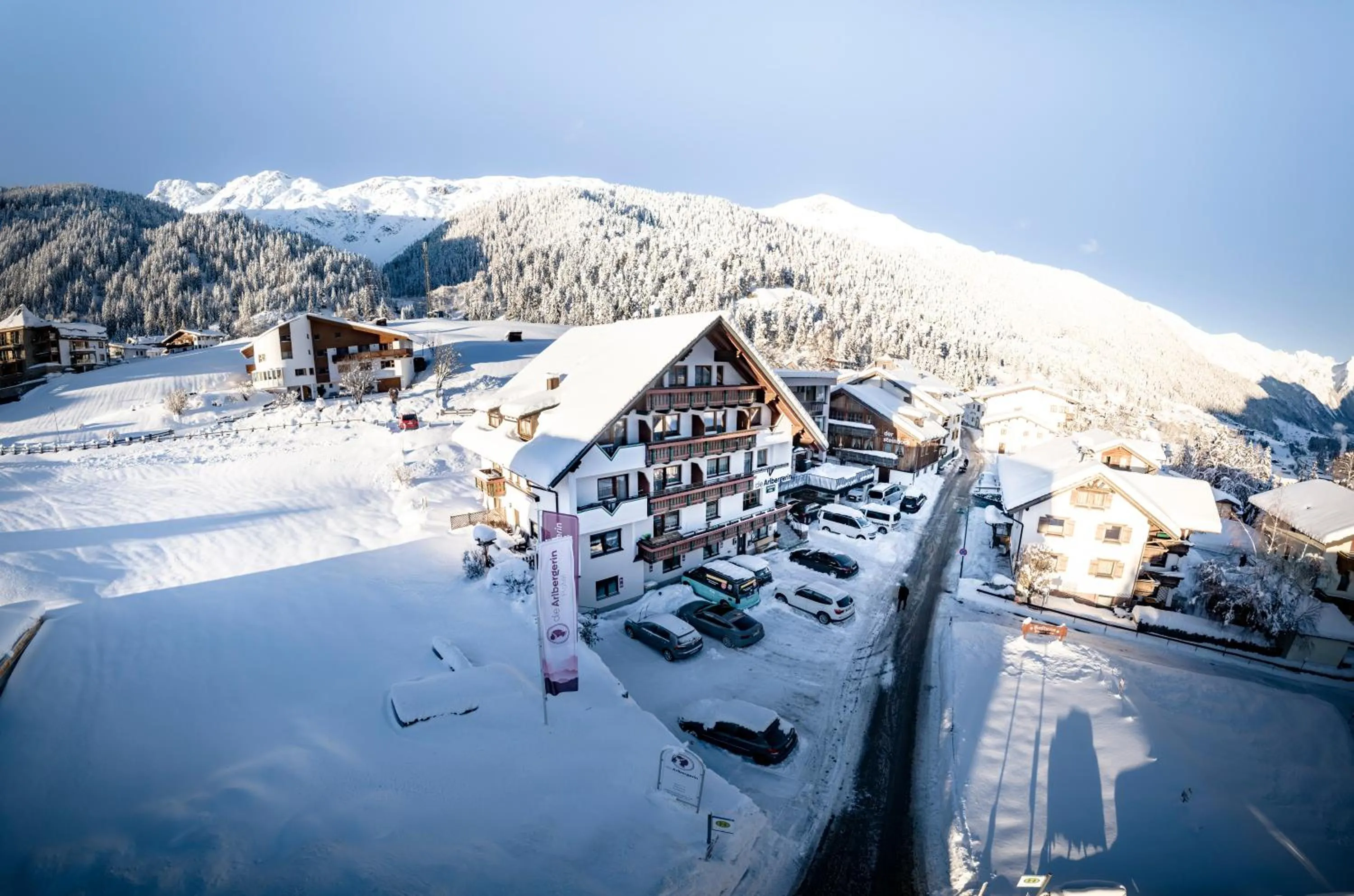 Property building in Hotel Die Arlbergerin - Design & Tiroler Gemütlichkeit