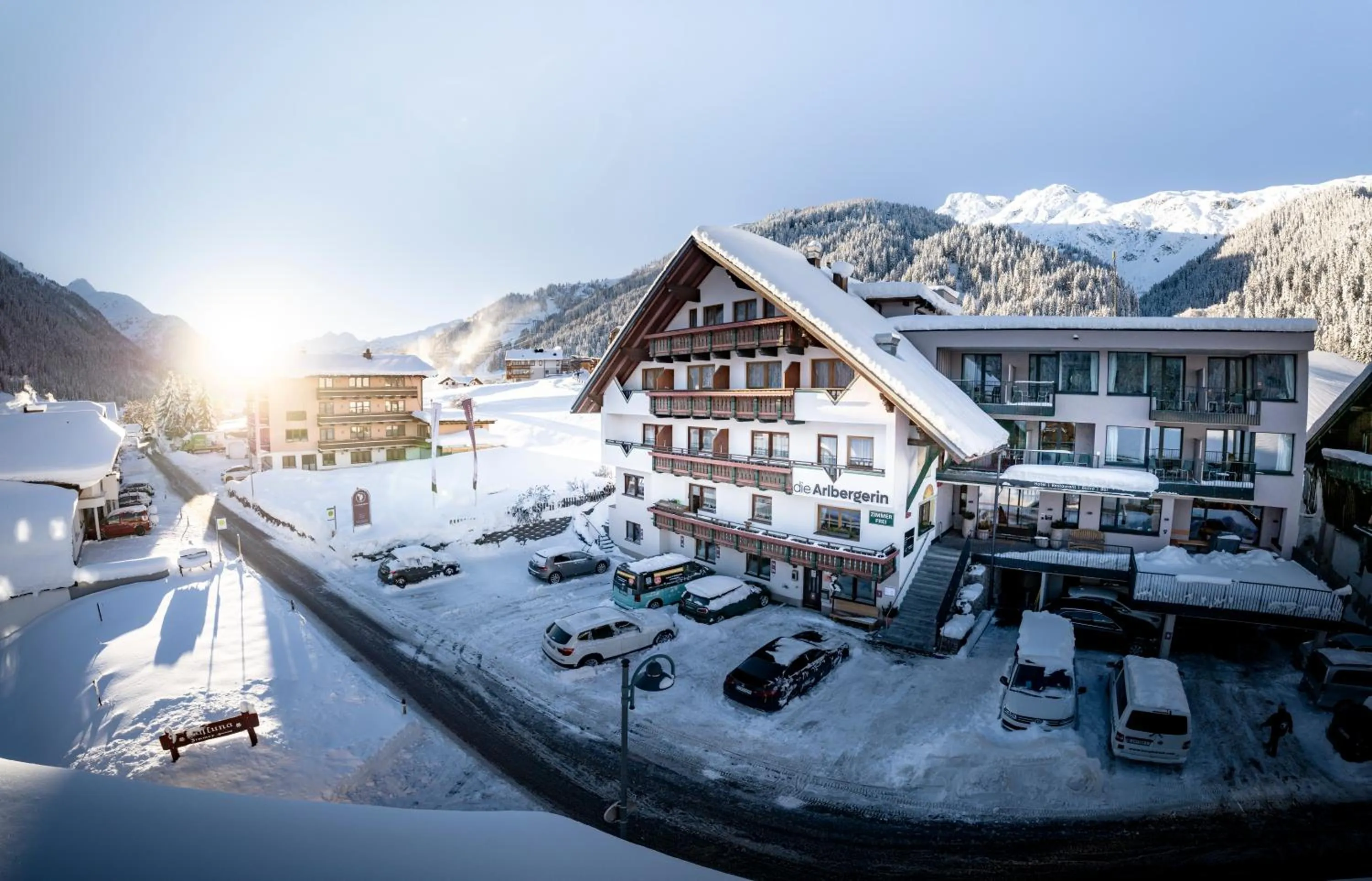Property building in Hotel Die Arlbergerin - Design & Tiroler Gemütlichkeit