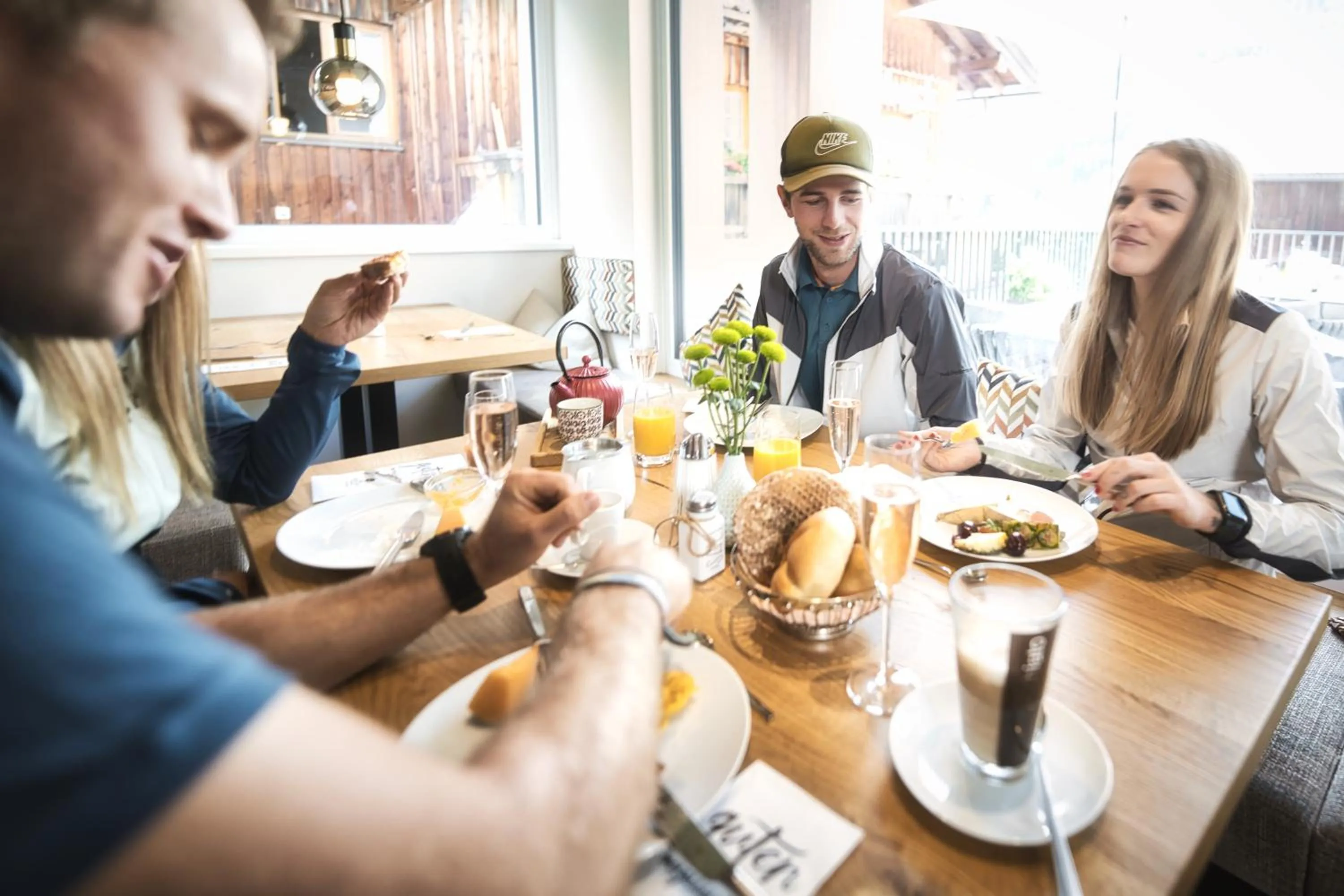 People in Hotel Die Arlbergerin - Design & Tiroler Gemütlichkeit