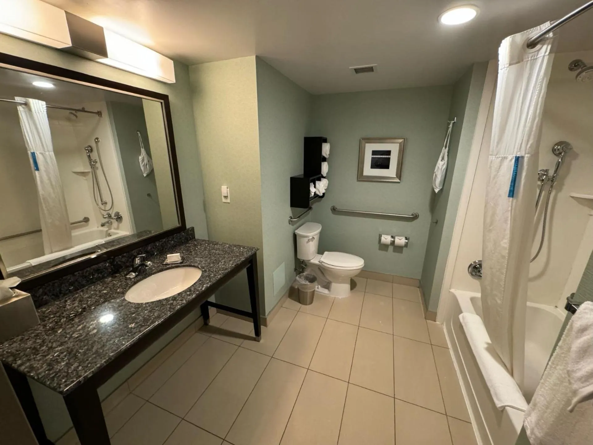 Bathroom in Hampton Inn & Suites by Hilton St. John's Airport