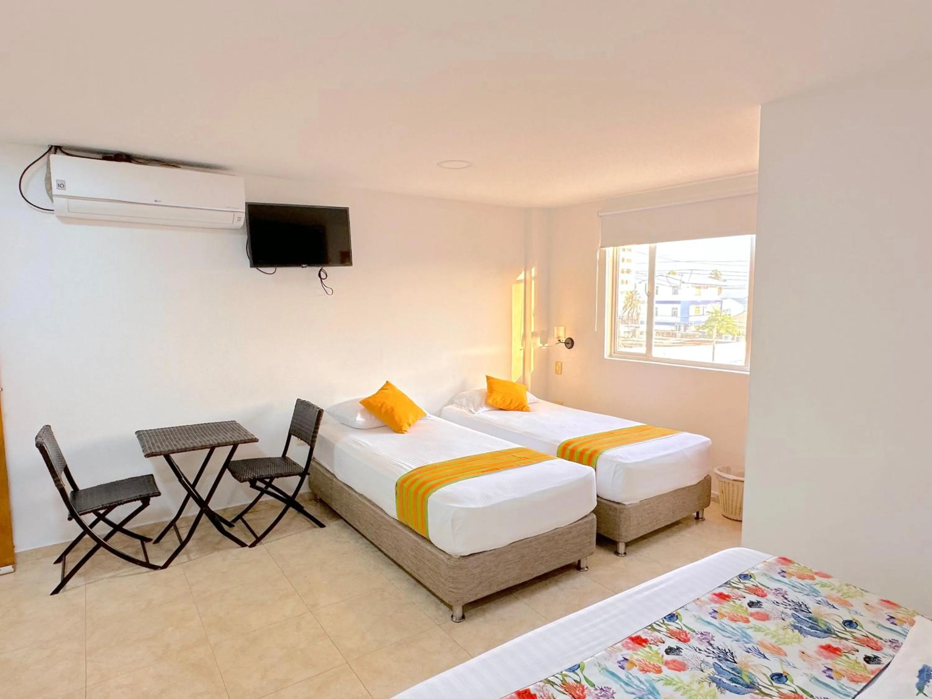 Bed in Hotel Grand Caribe